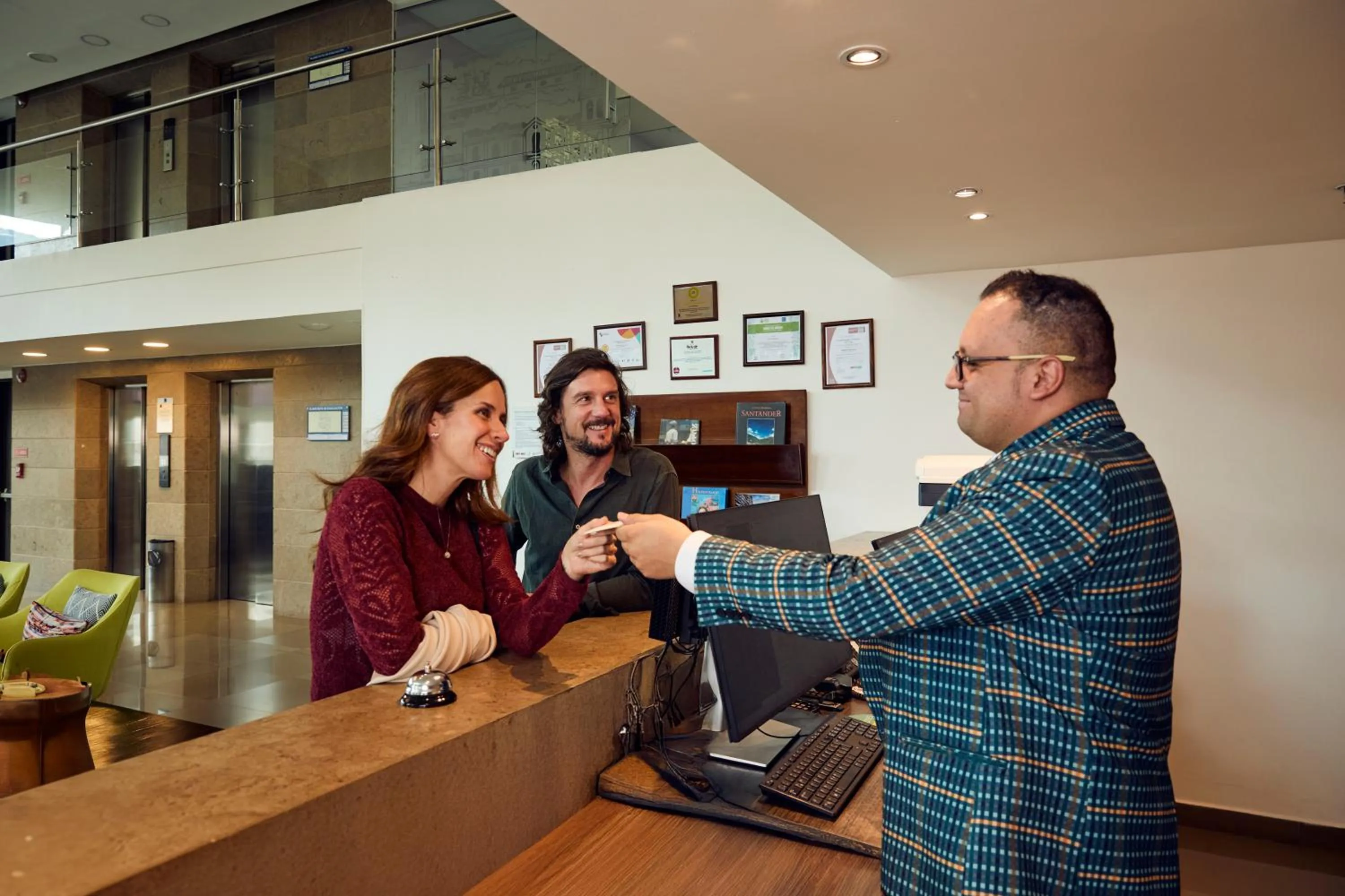 Lobby or reception in Hotel bh Usaquén