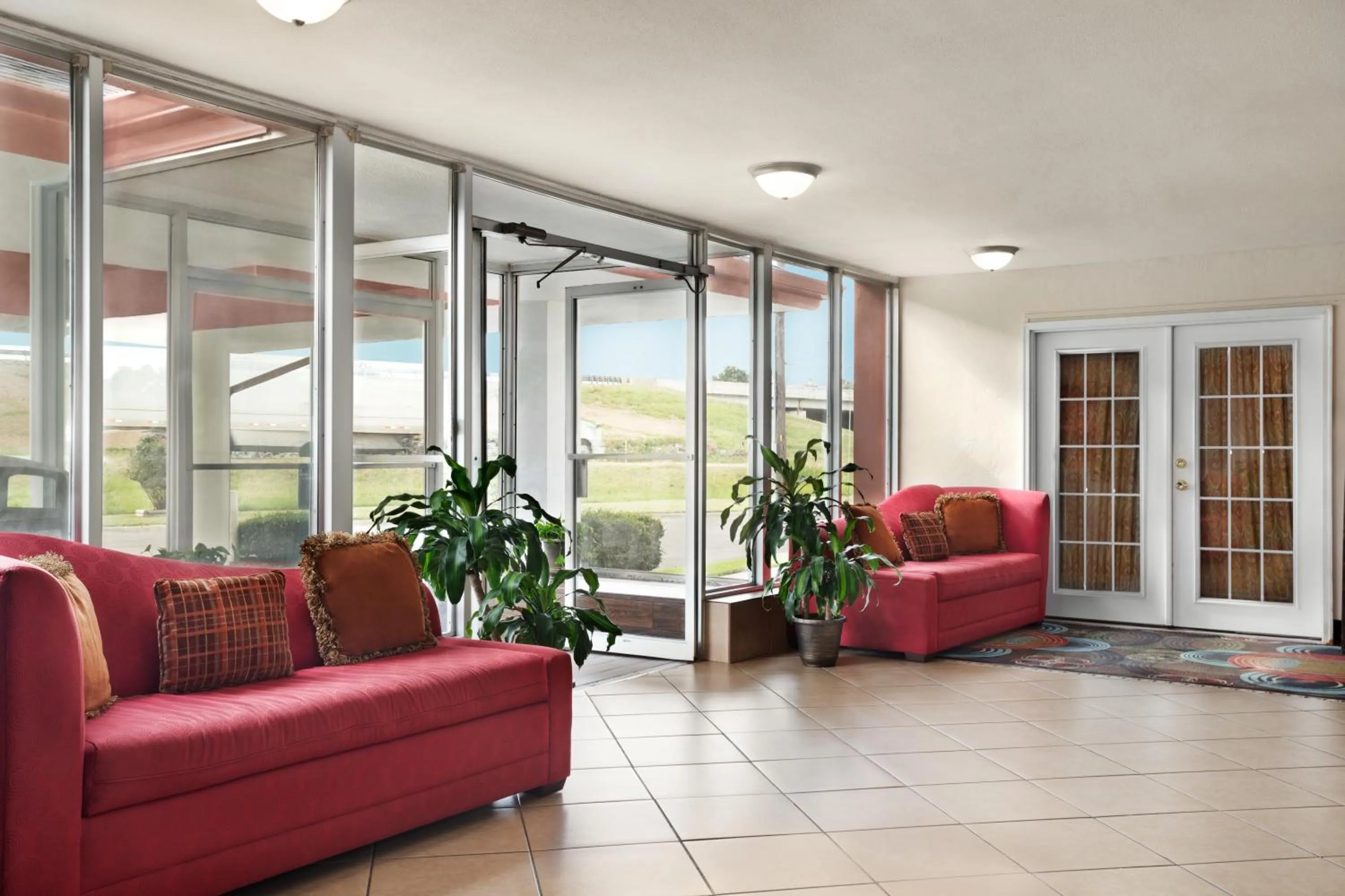 Seating area in Express Inn and Suites