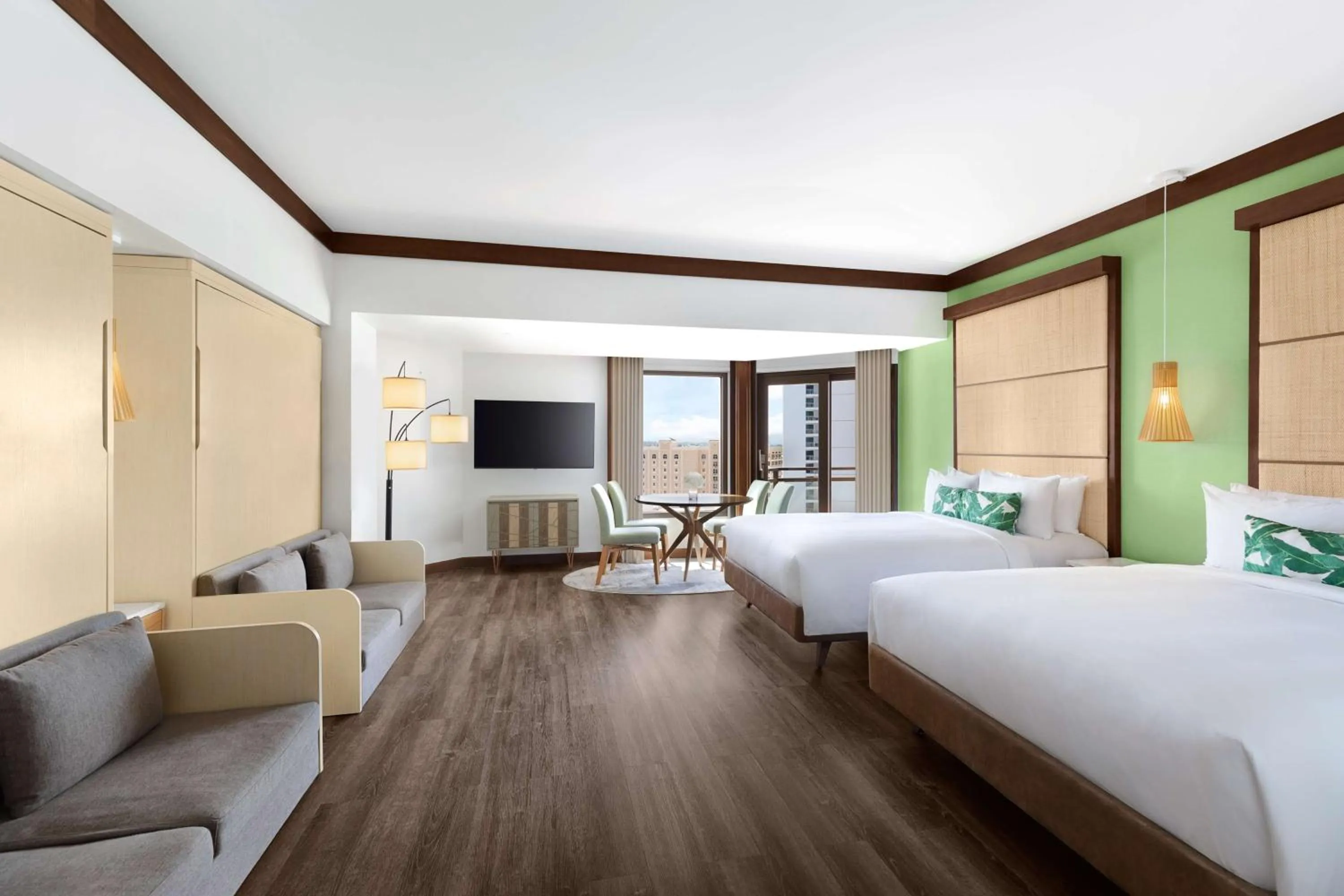 Bed in Dusit Beach Resort Guam