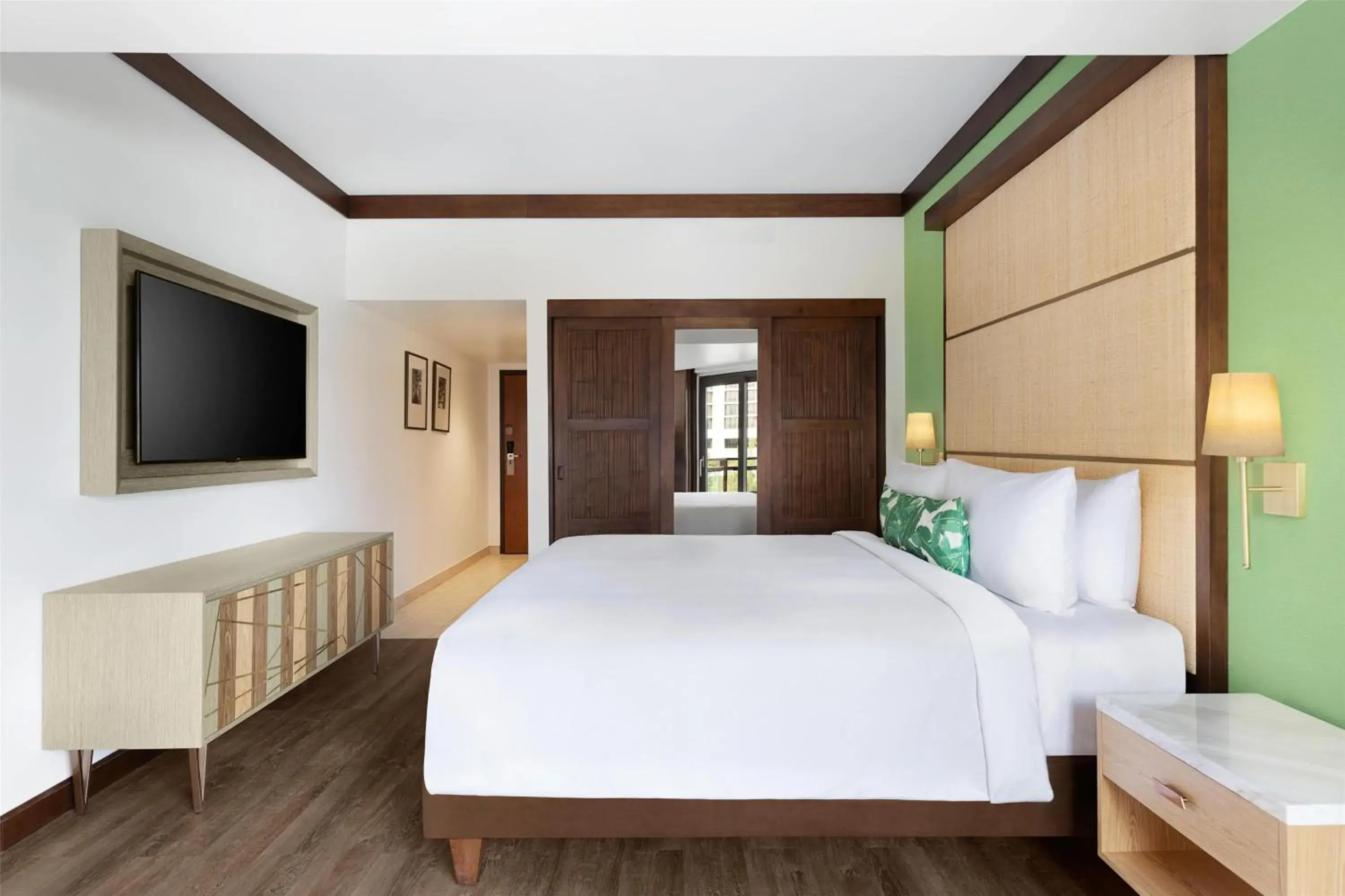 Bedroom, Bed in Dusit Beach Resort Guam Bedroom, Bed in Dusit Beach Resort Guam