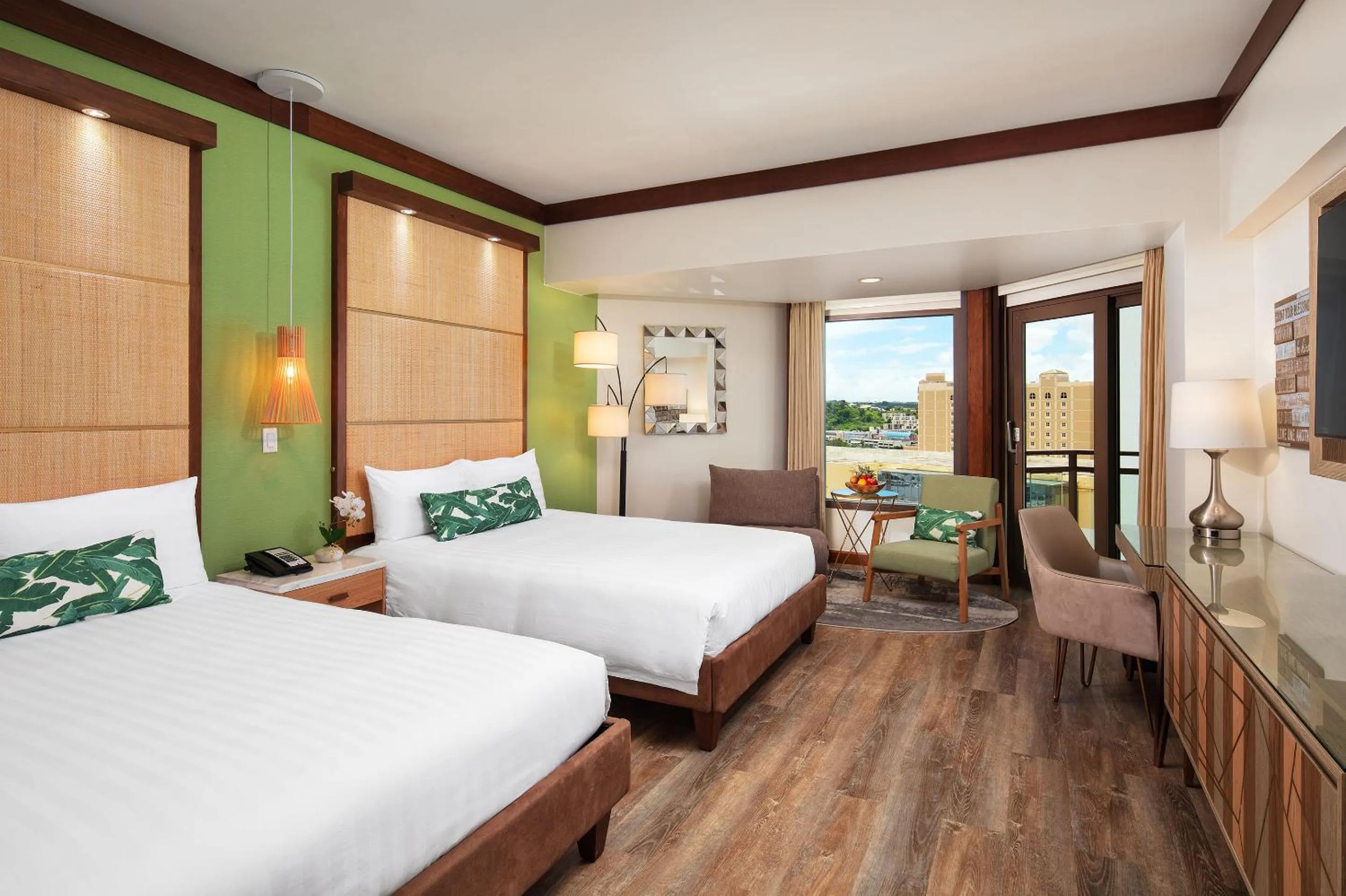 Bed in Dusit Beach Resort Guam