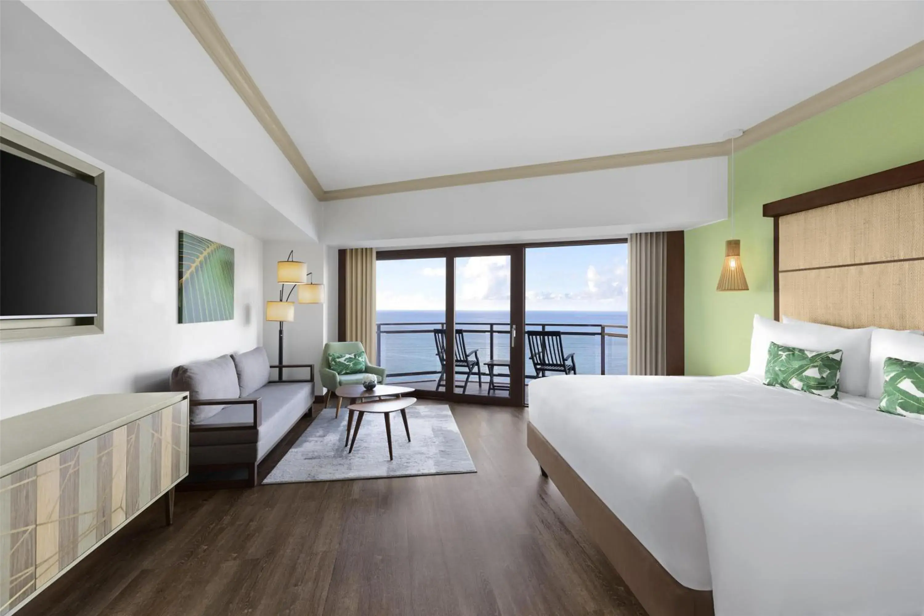 Bedroom, Bed in Dusit Beach Resort Guam Bedroom, Bed in Dusit Beach Resort Guam