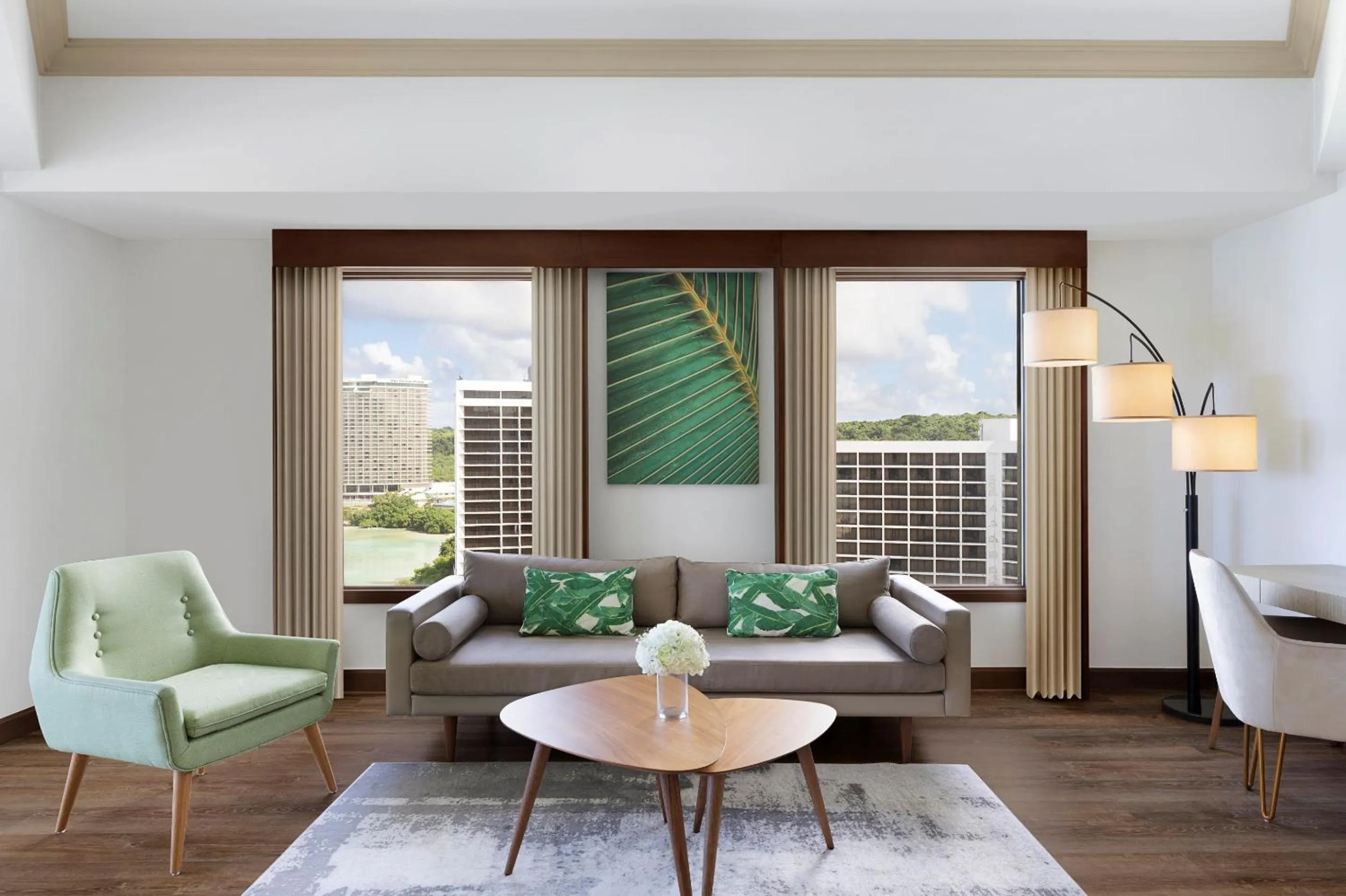 Living room in Dusit Beach Resort Guam