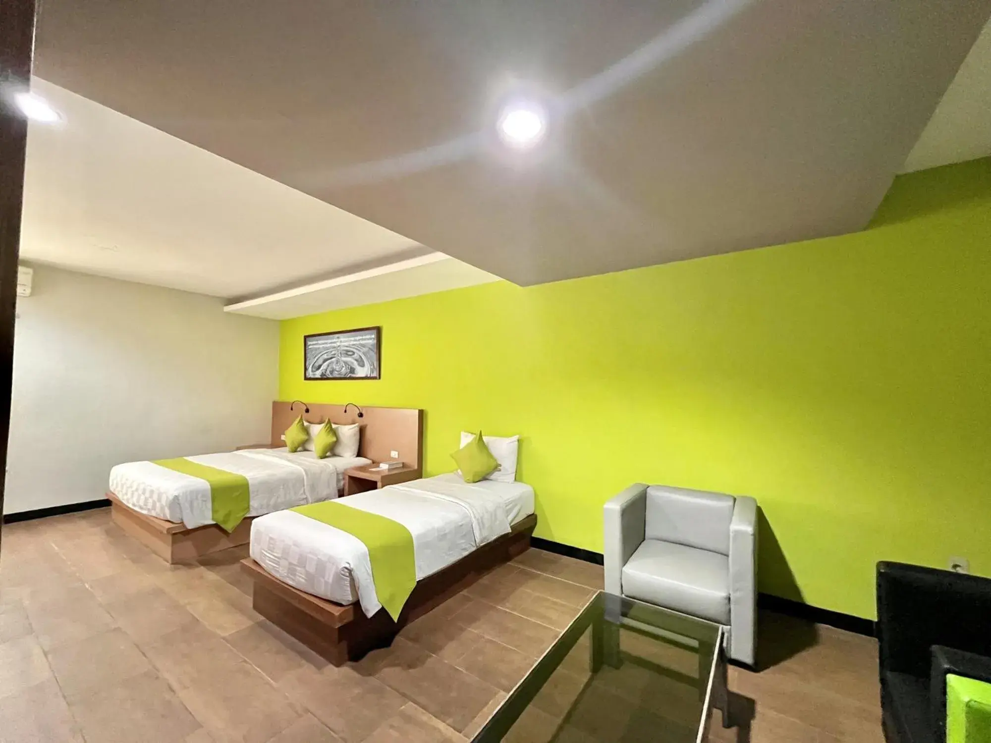 Bedroom, Bed in Hotel Candi Indah Akpol Semarang Bedroom, Bed in Hotel Candi Indah Akpol Semarang