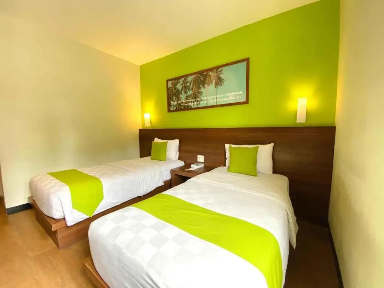 Bedroom, Bed in Hotel Candi Indah Akpol Semarang Bedroom, Bed in Hotel Candi Indah Akpol Semarang