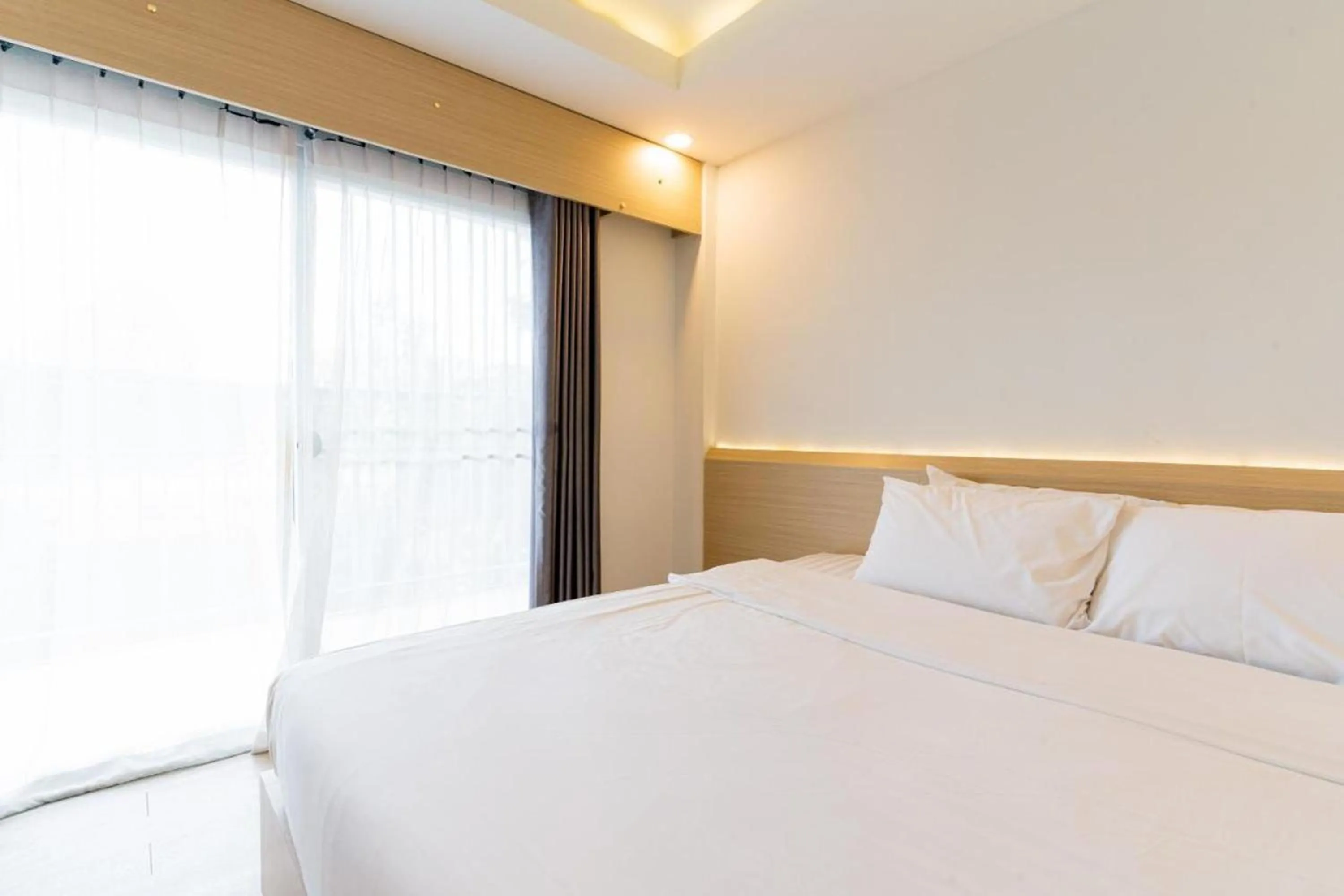 Bed in Smile Place Hotel Chiang Rai