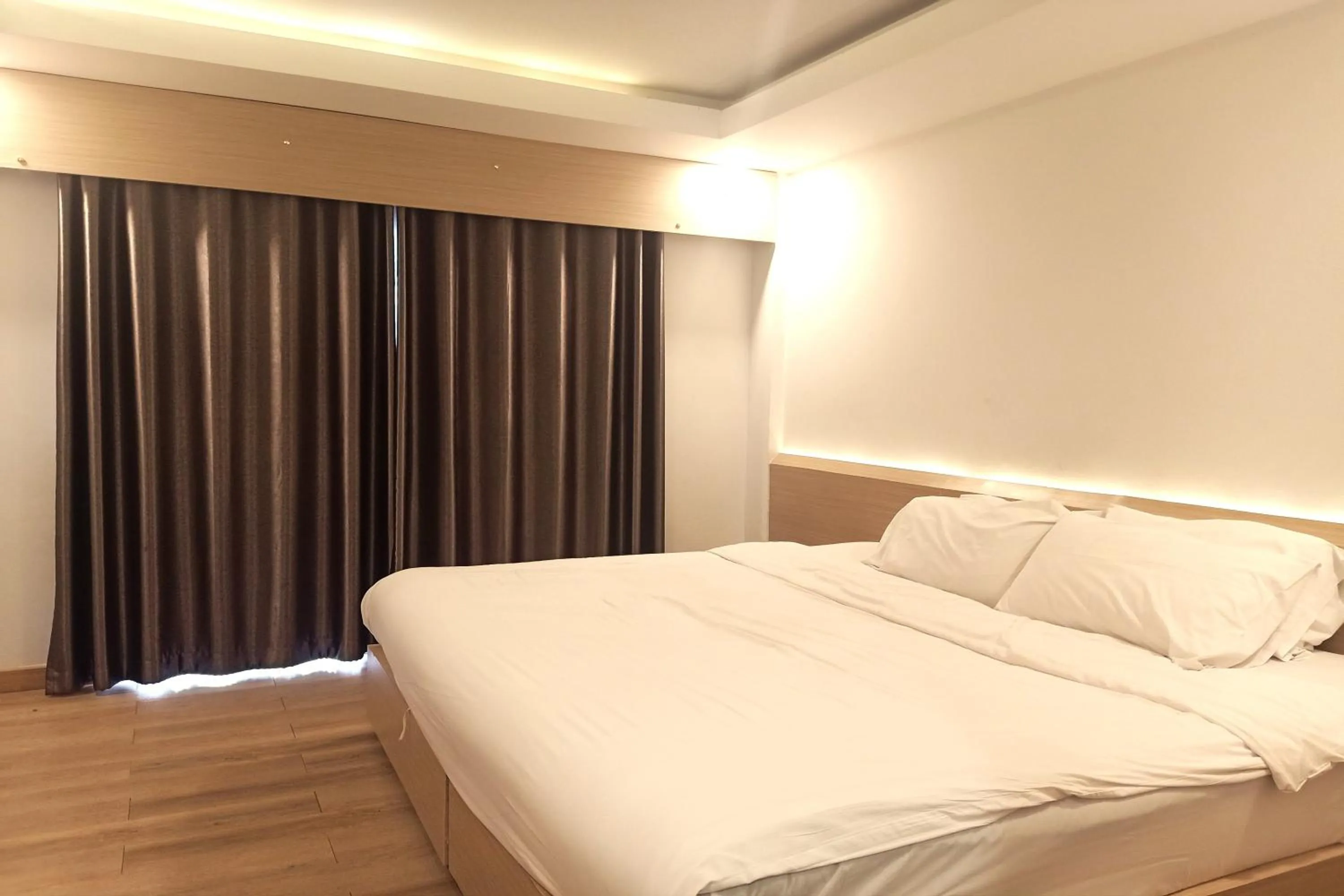 Bed in Smile Place Hotel Chiang Rai