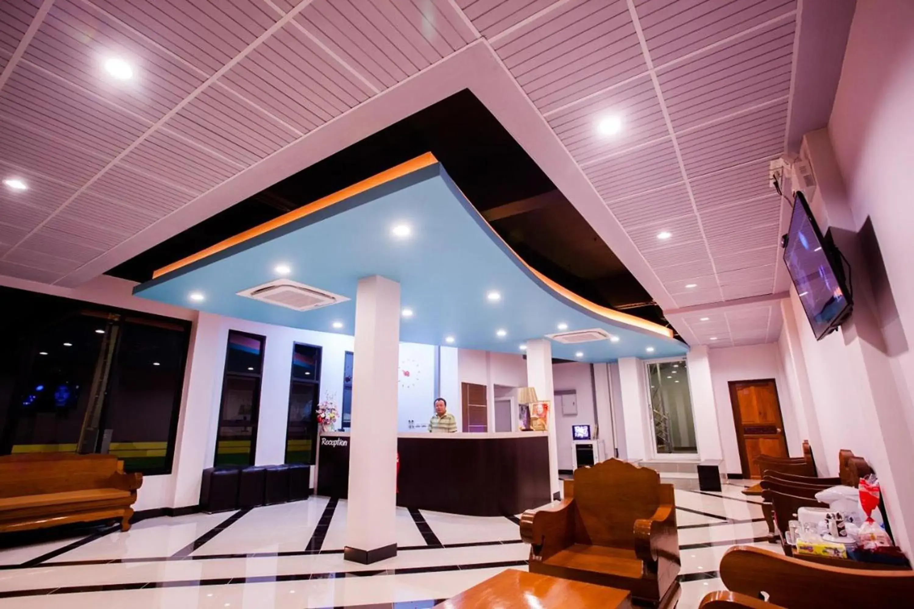 Lobby or reception in Smile Place Hotel Chiang Rai Lobby or reception in Smile Place Hotel Chiang Rai