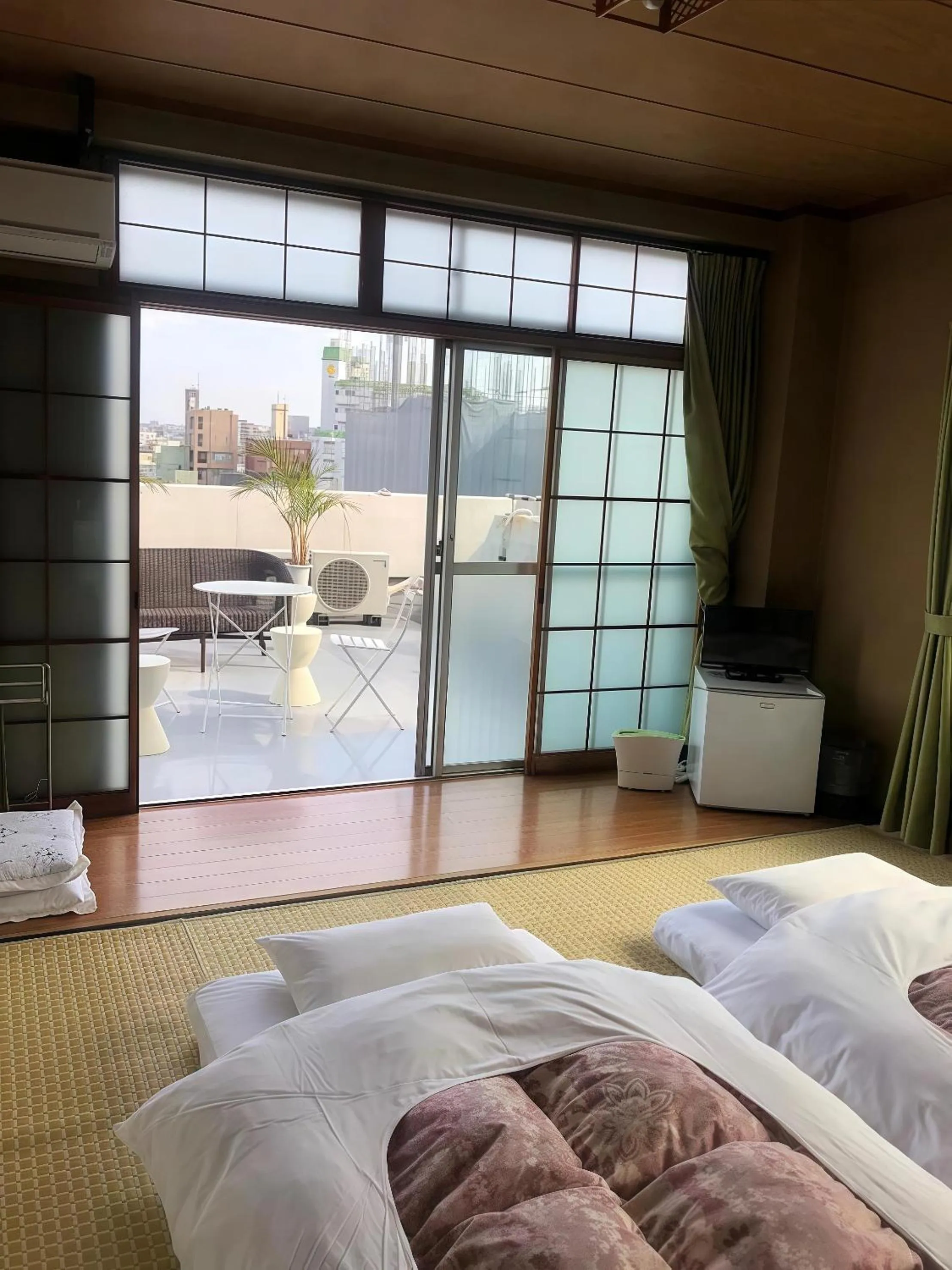 Bed in Business Hotel Nakayama