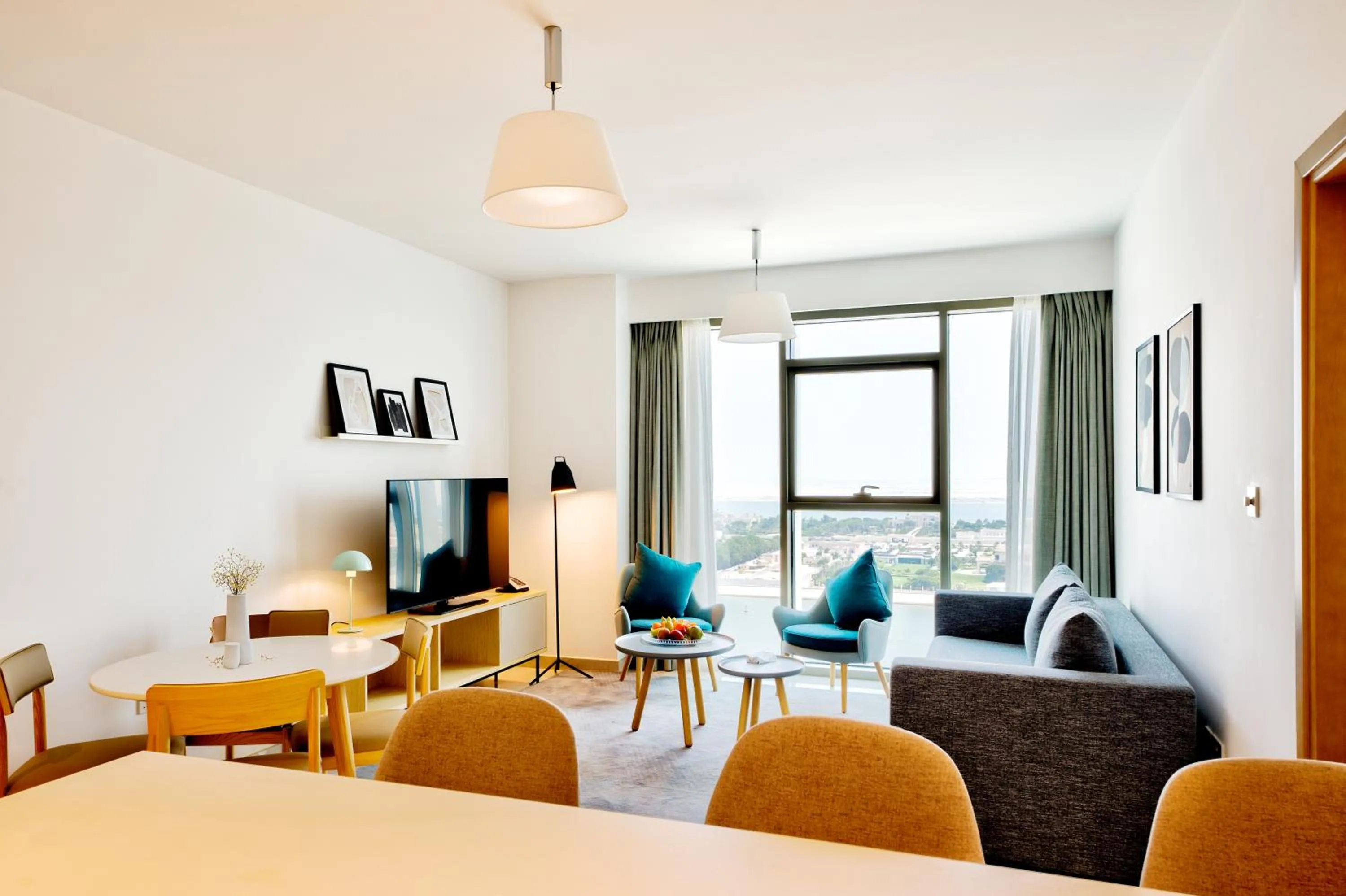 Living room in Capital Suites Hotel Apartments