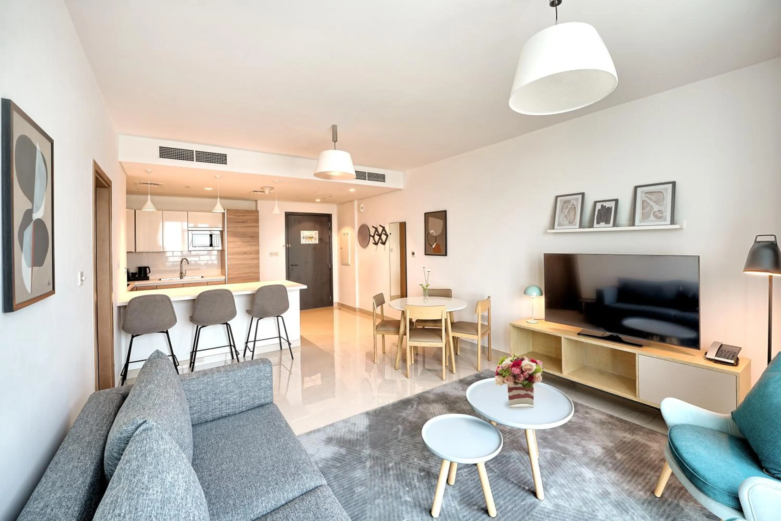 Living room in Capital Suites Hotel Apartments