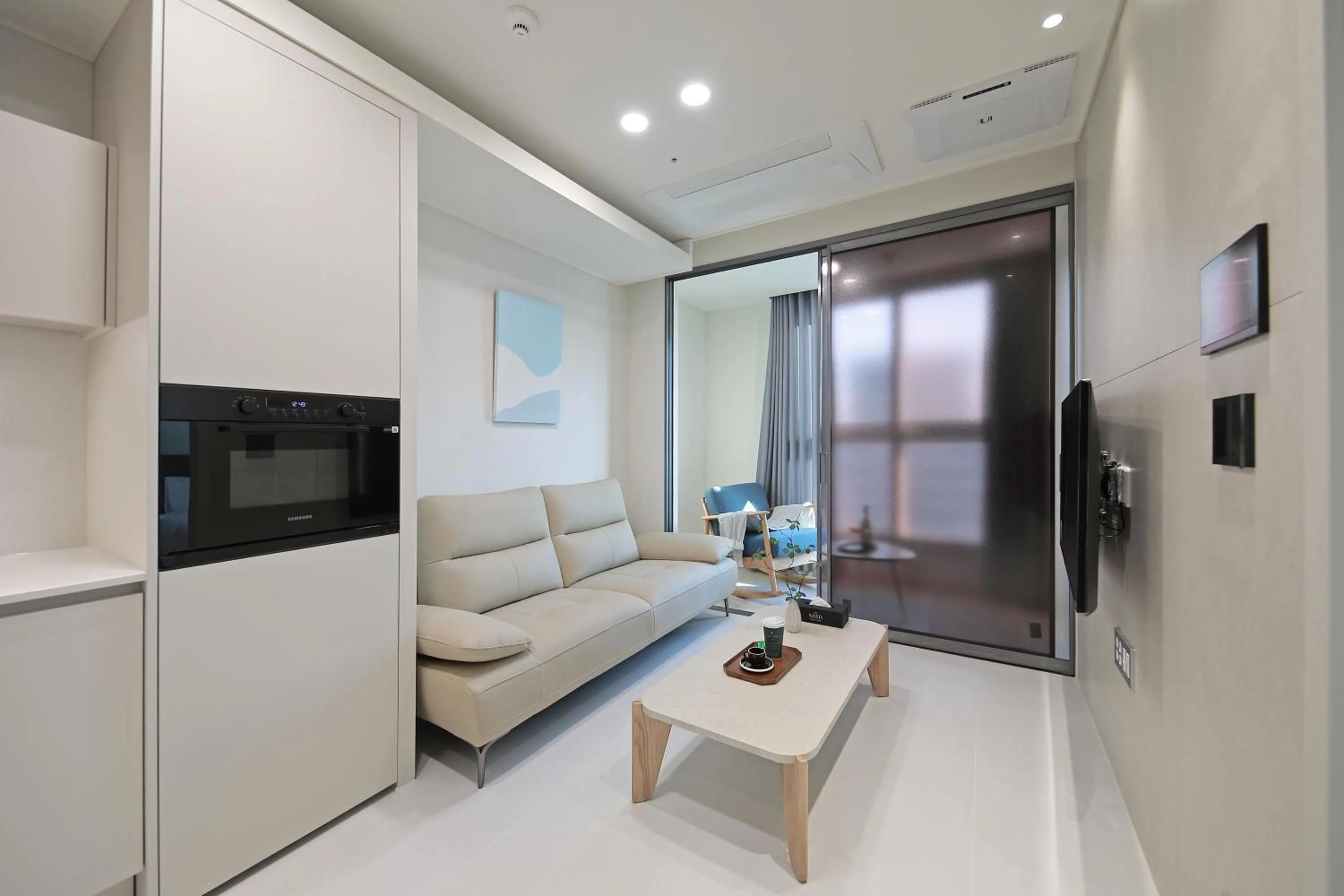 Living room in Sota Suite Busan Seomyeon