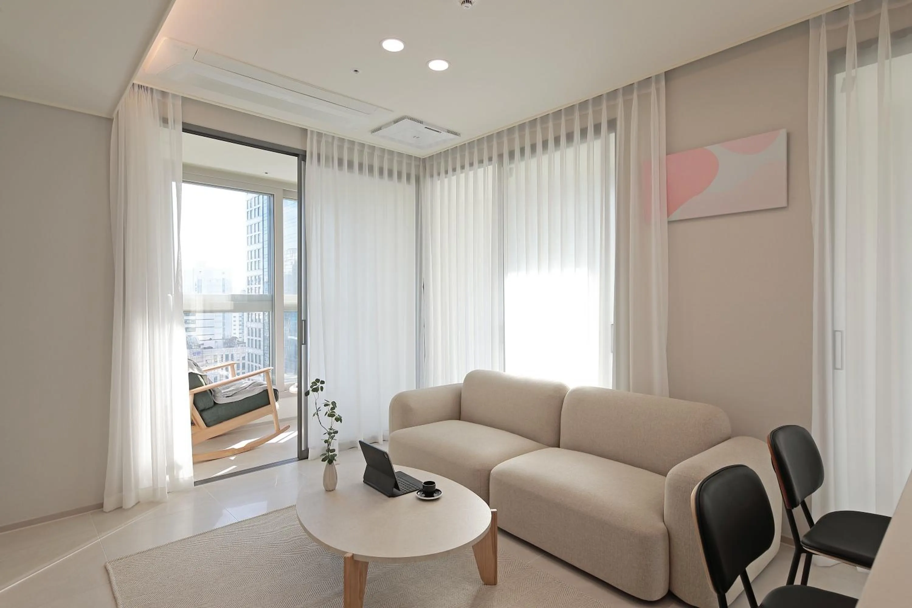 Living room in Sota Suite Busan Seomyeon