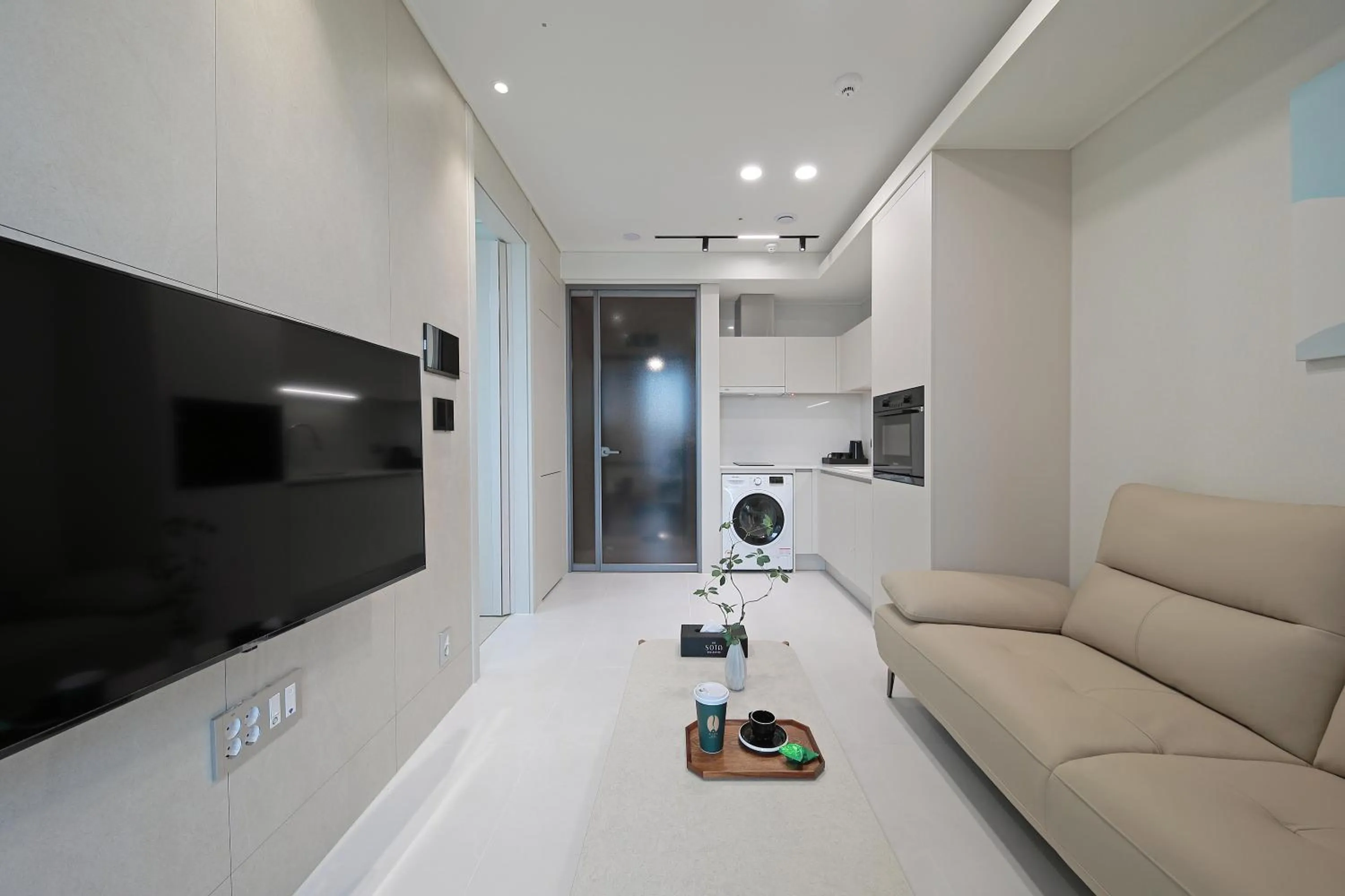 Living room in Sota Suite Busan Seomyeon