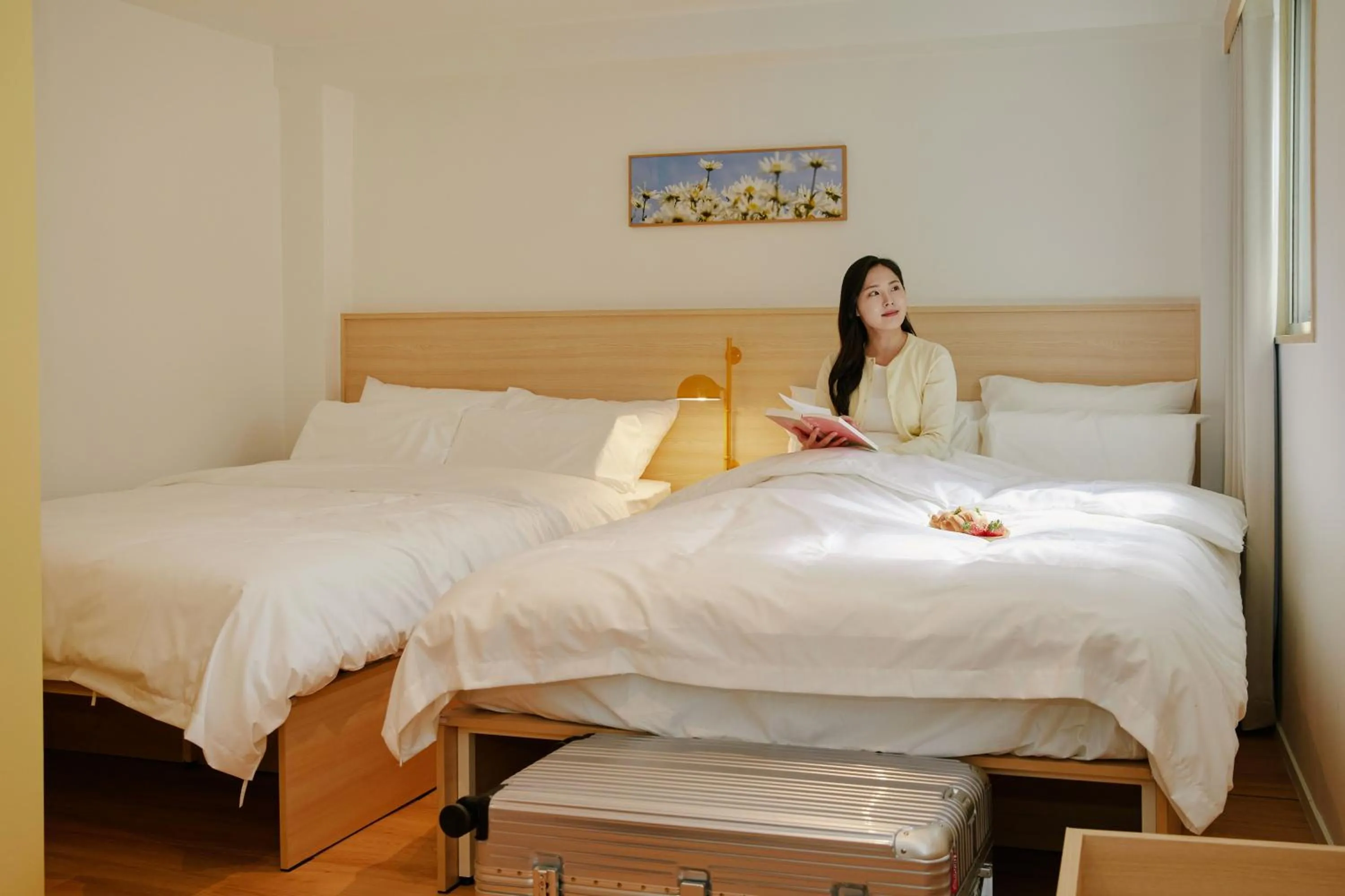 Bed in Myeongdong Guesthouse Como