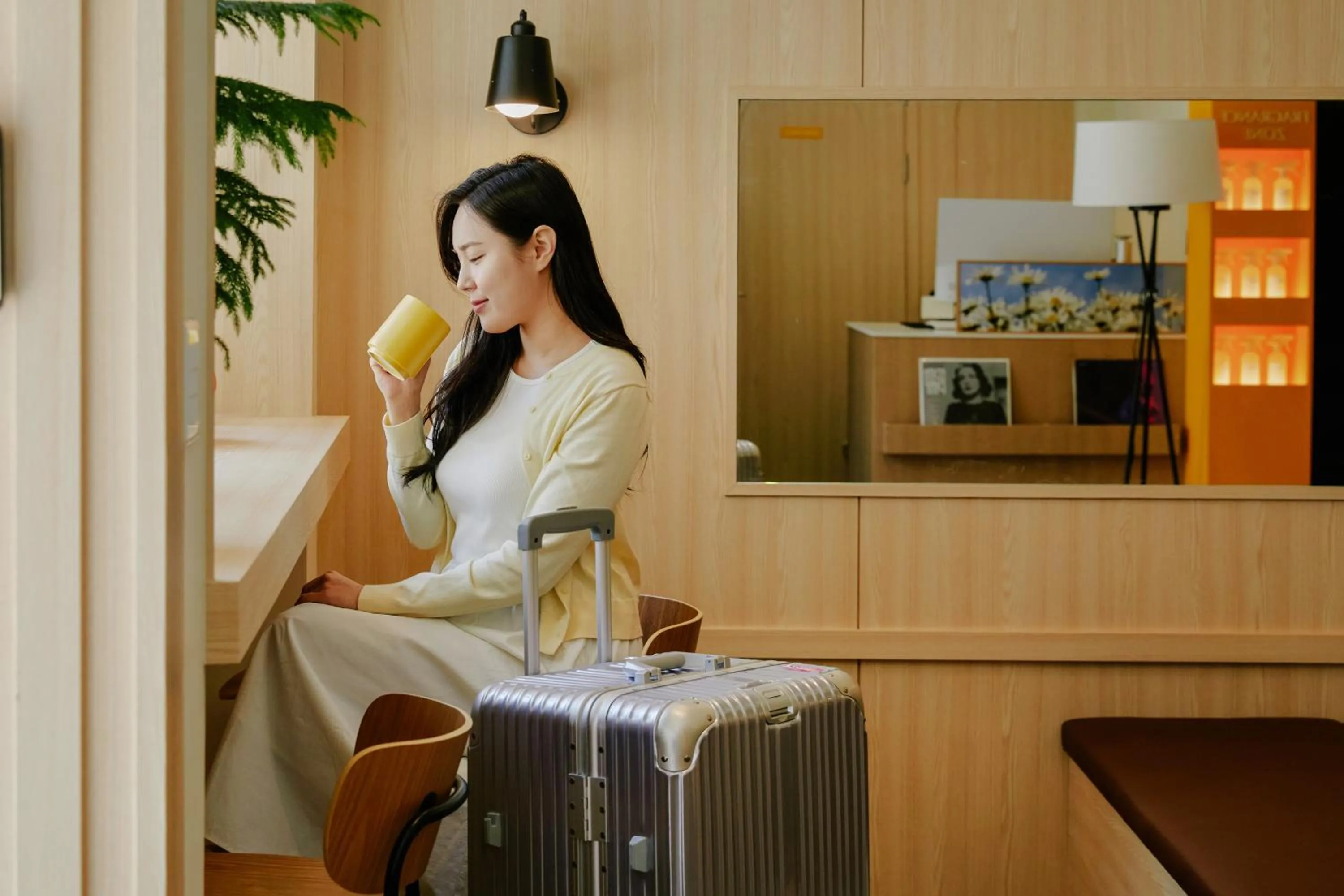 Lobby or reception in Myeongdong Guesthouse Como