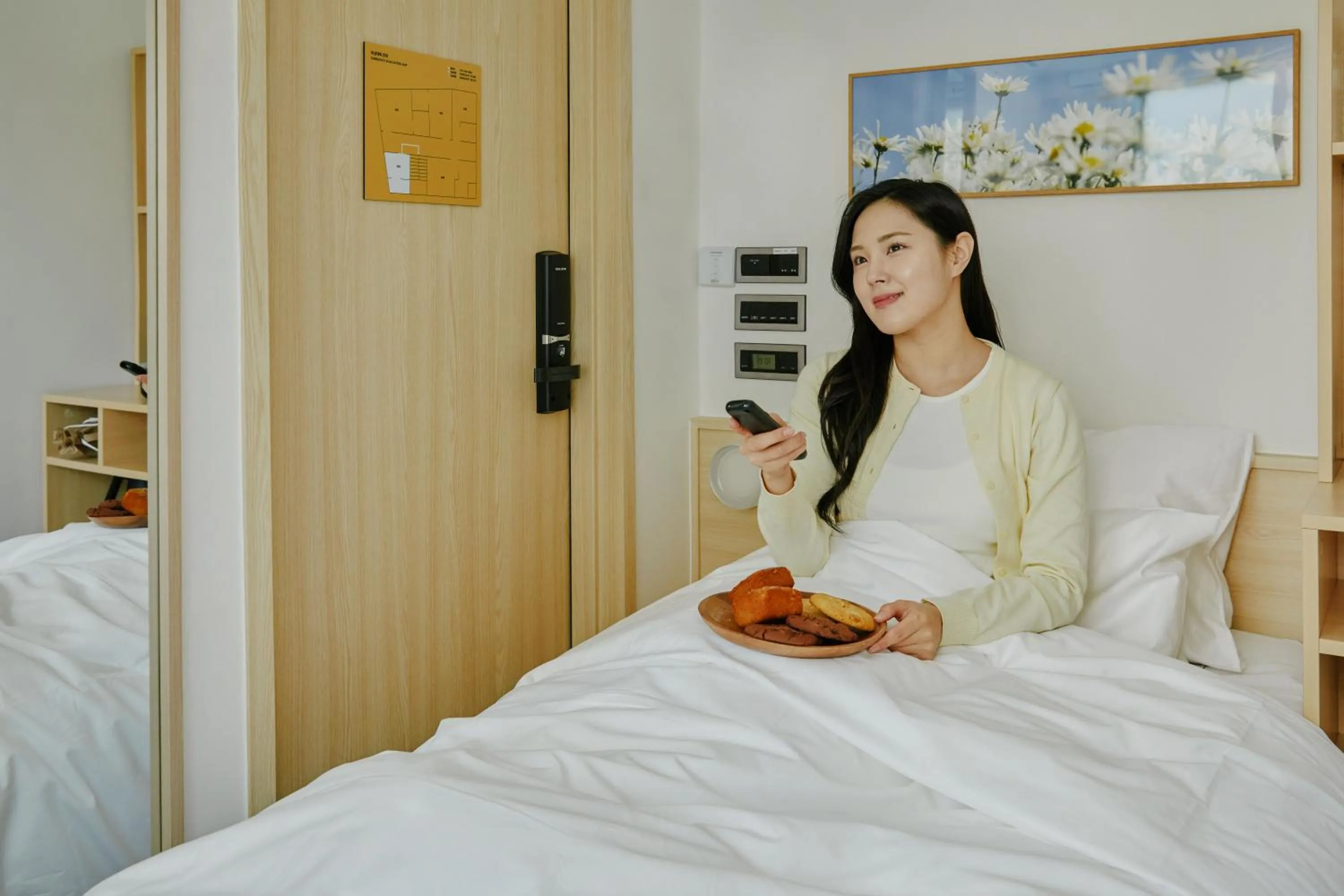 Bed in Myeongdong Guesthouse Como