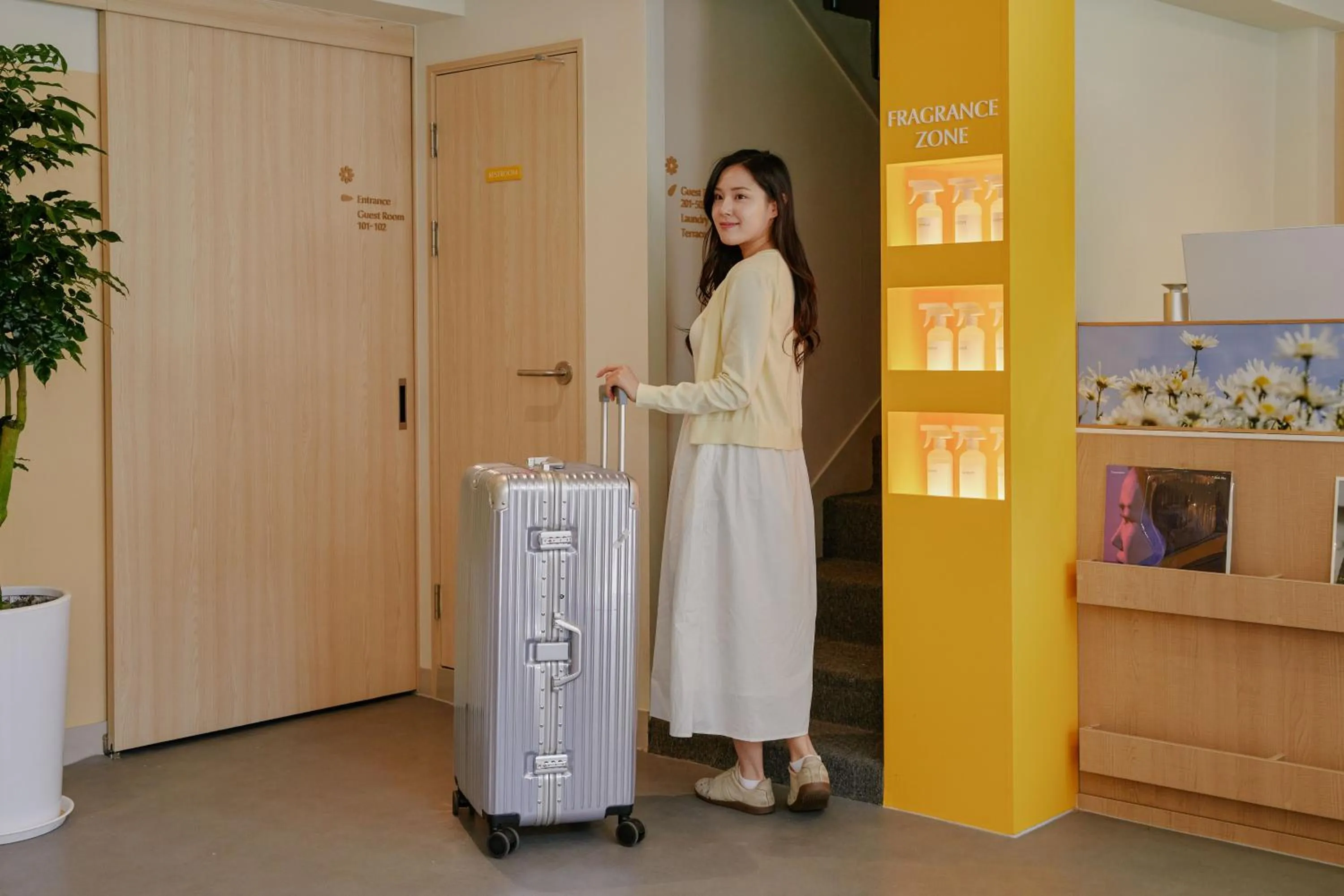 Lobby or reception in Myeongdong Guesthouse Como