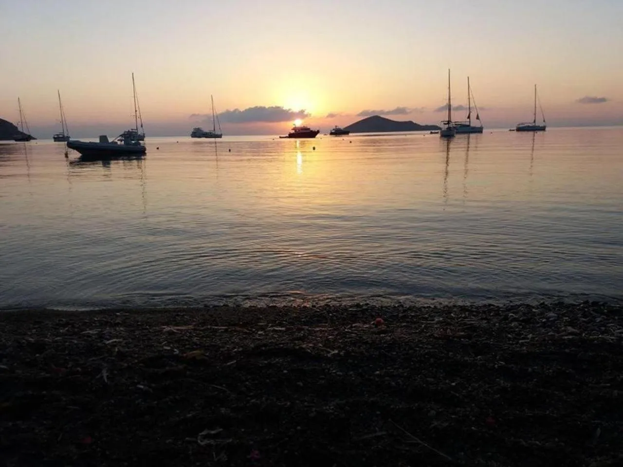 Natural landscape in Anemi Leros Apartments
