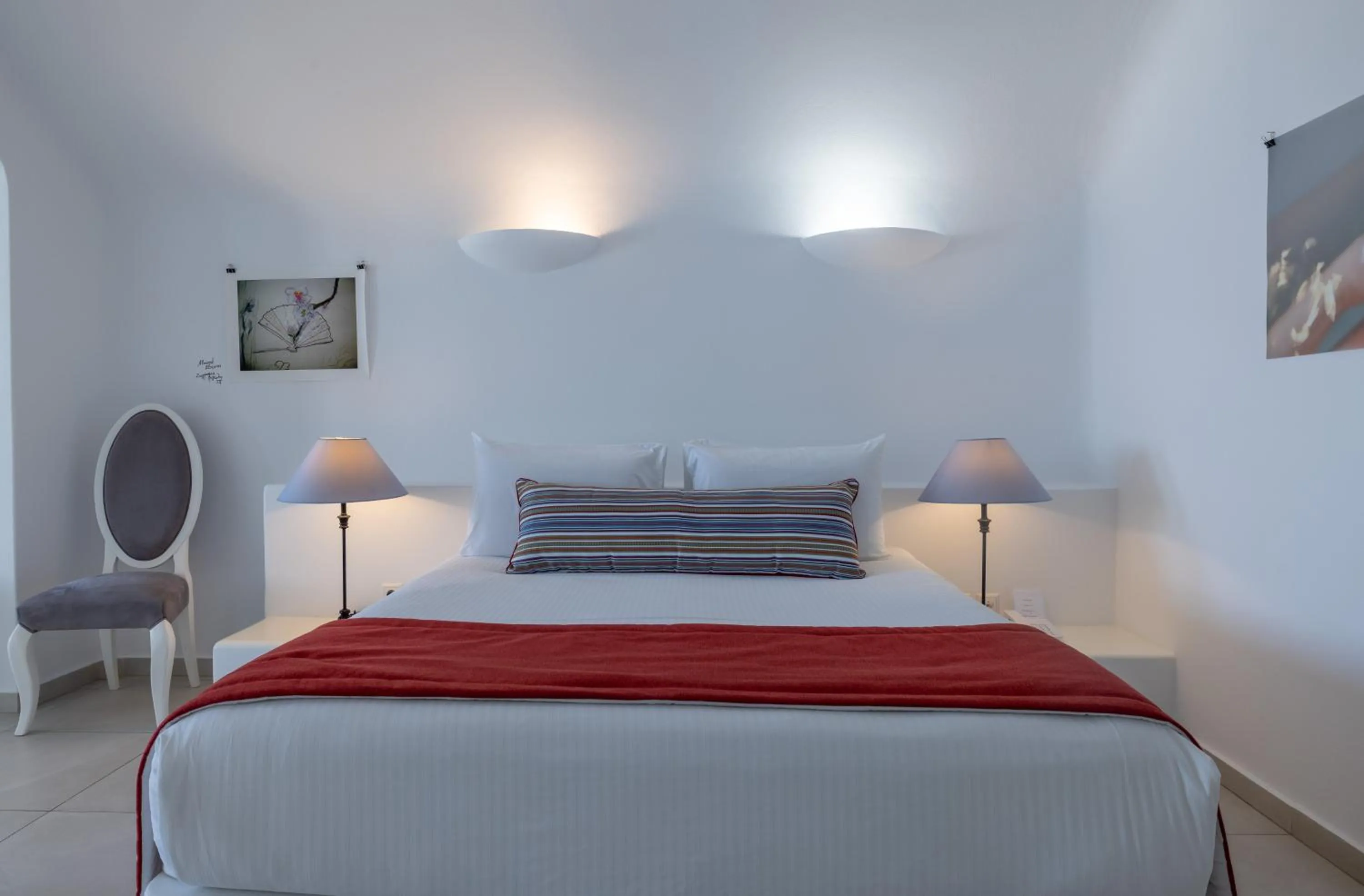 Bedroom, Bed in Amber Light Villas