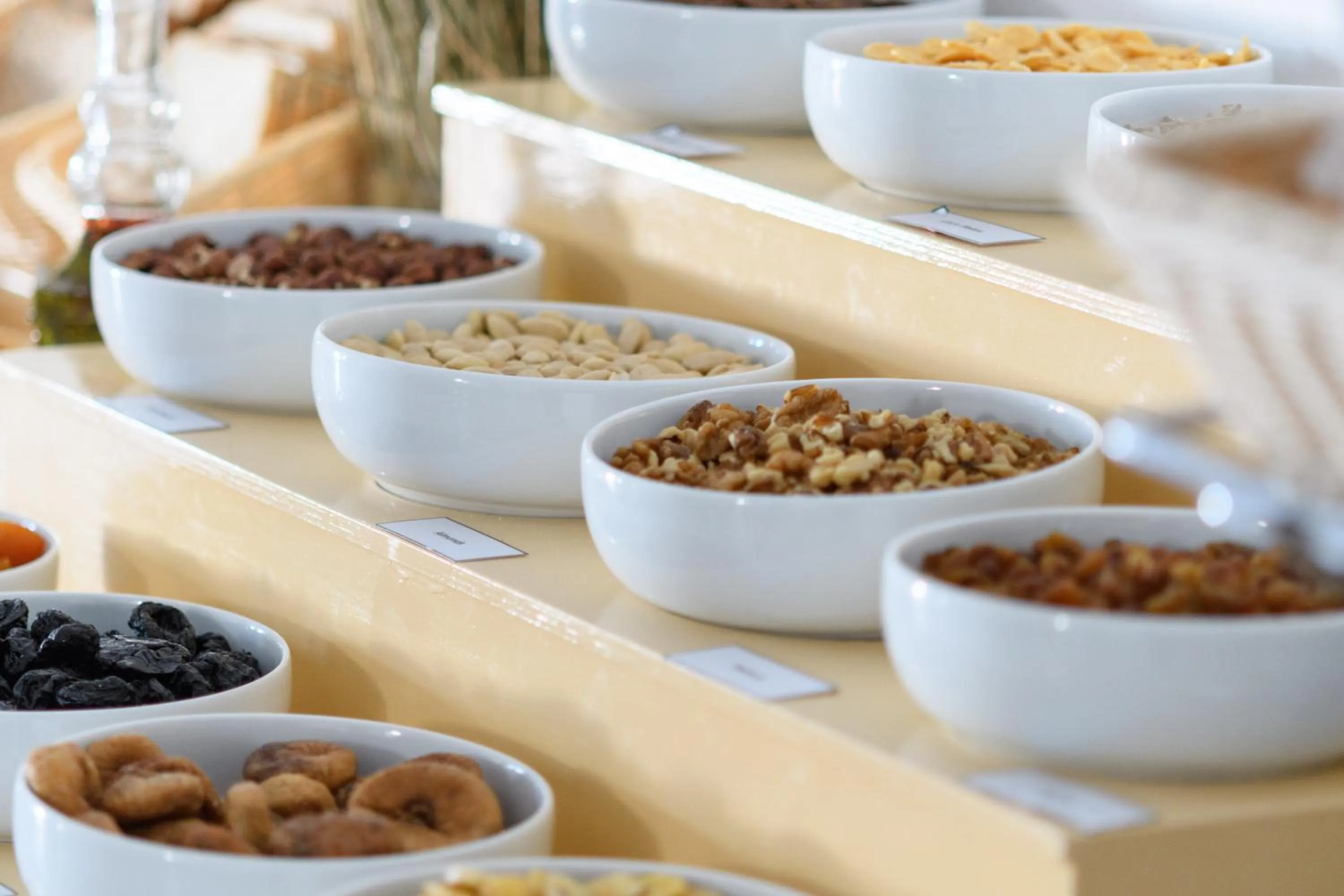 Buffet breakfast in Amber Light Villas