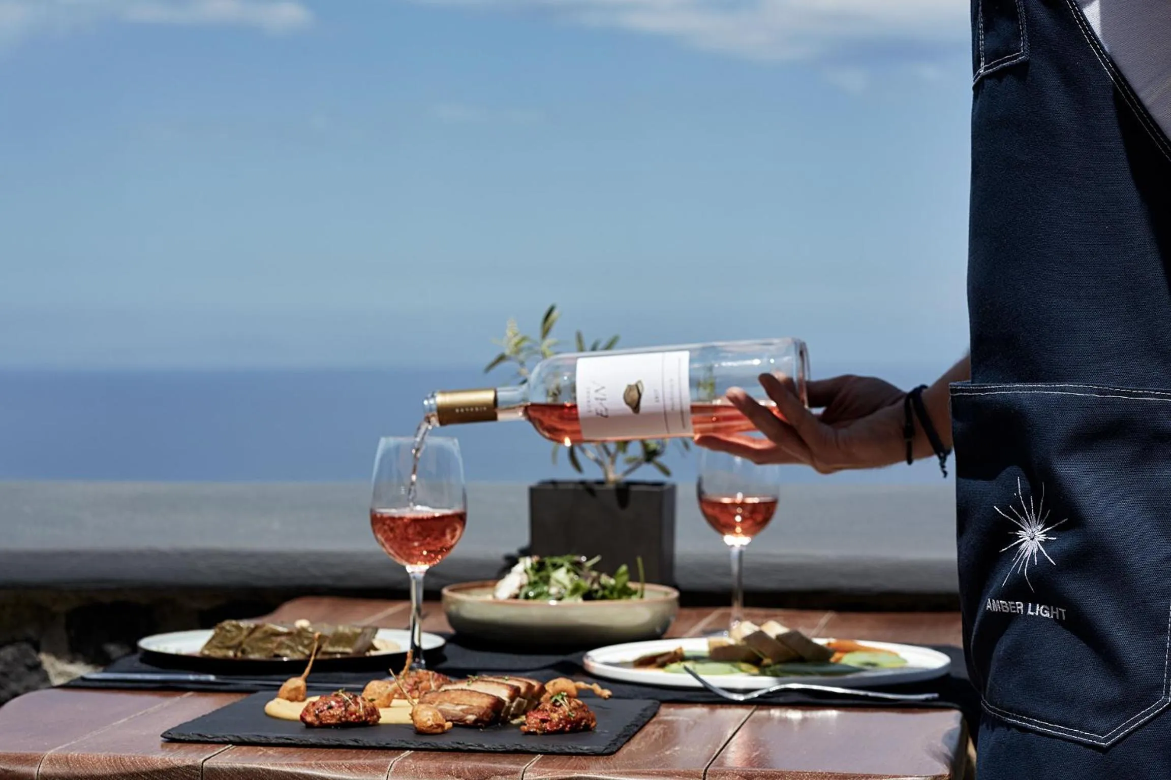 Dinner in Amber Light Villas