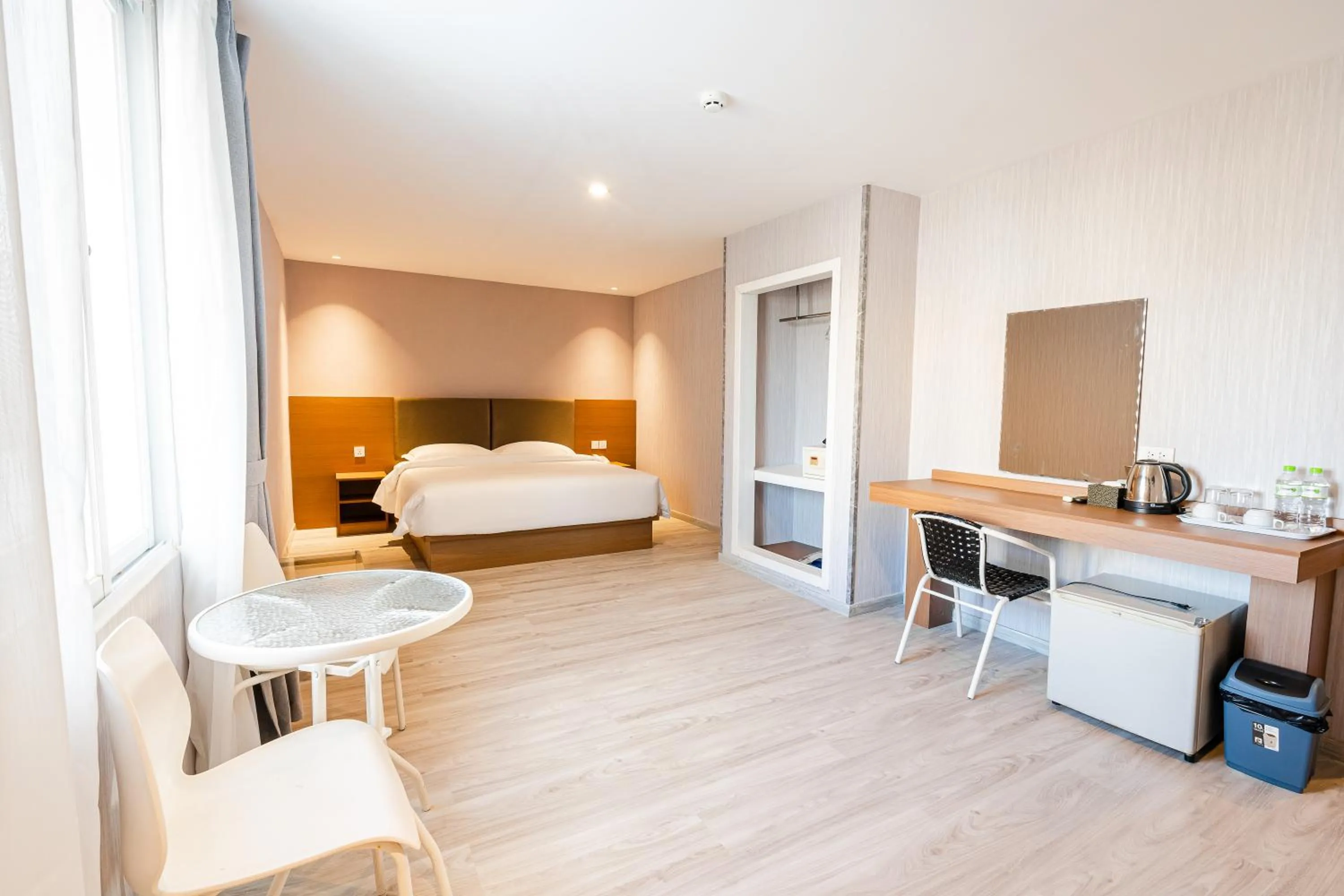 Bed in Aurea Delight Hotel