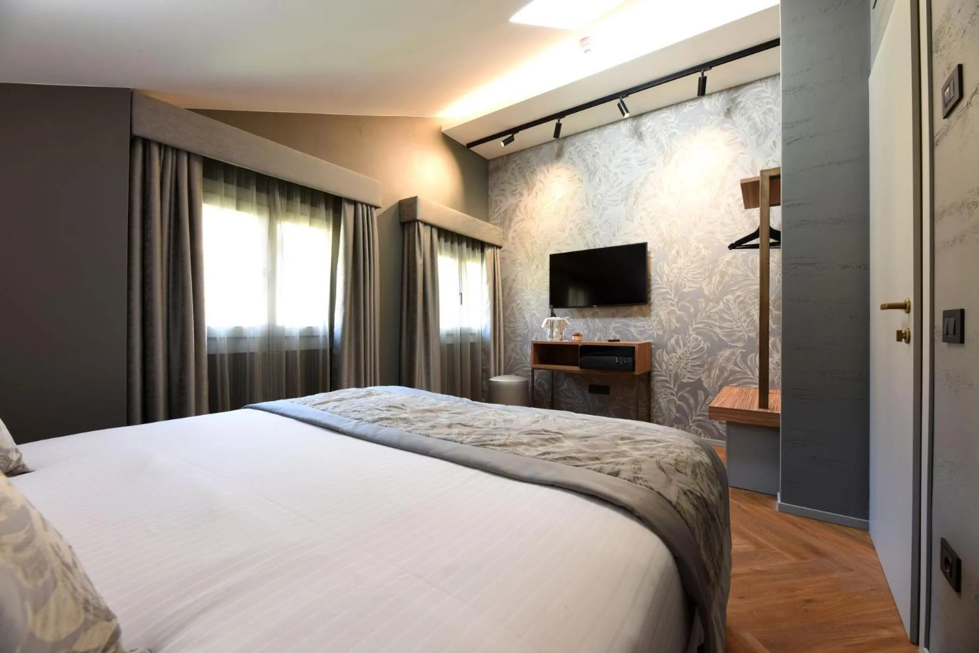 Bed in Rosa Salva Hotel