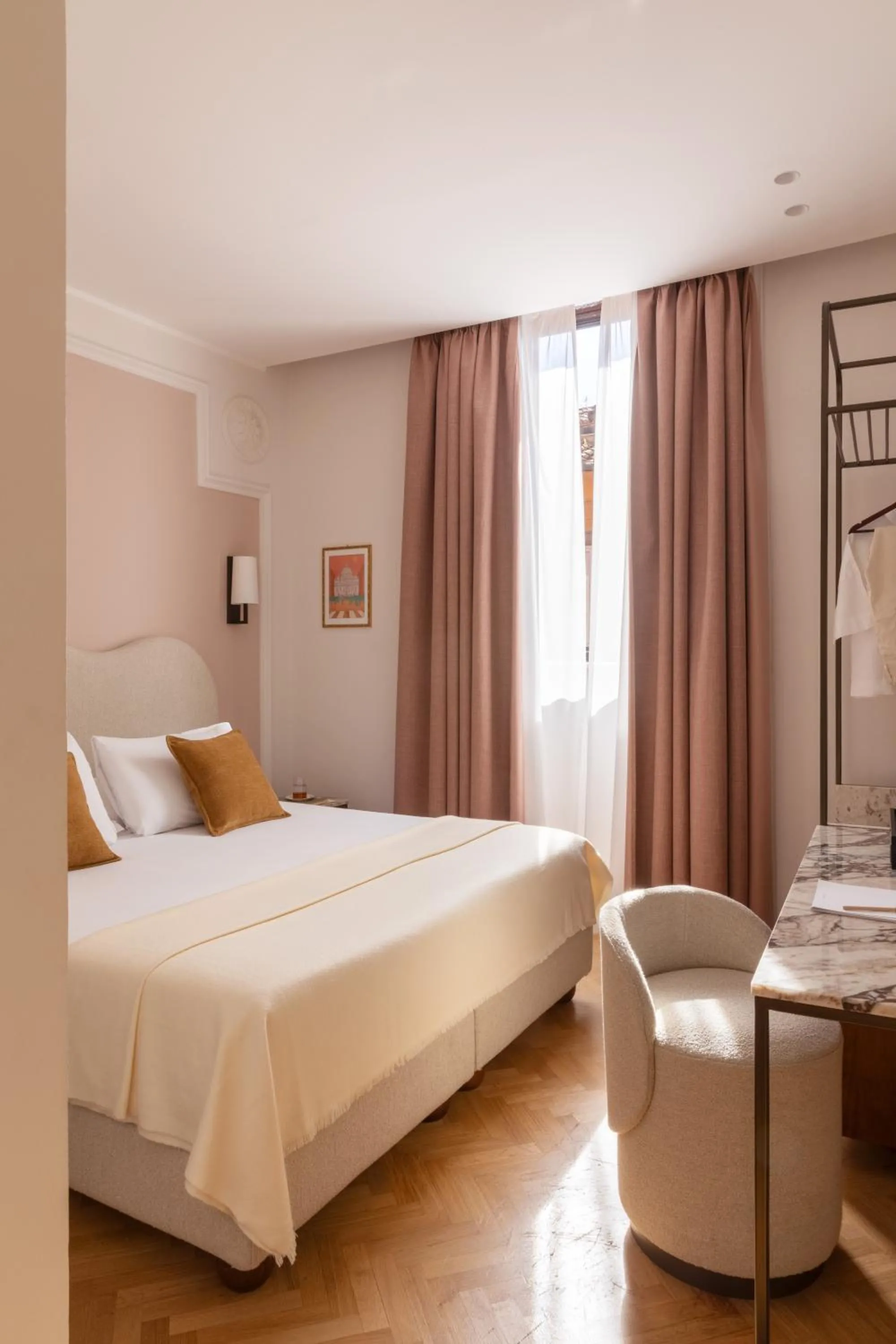 Bed in Hotel Fori Imperiali