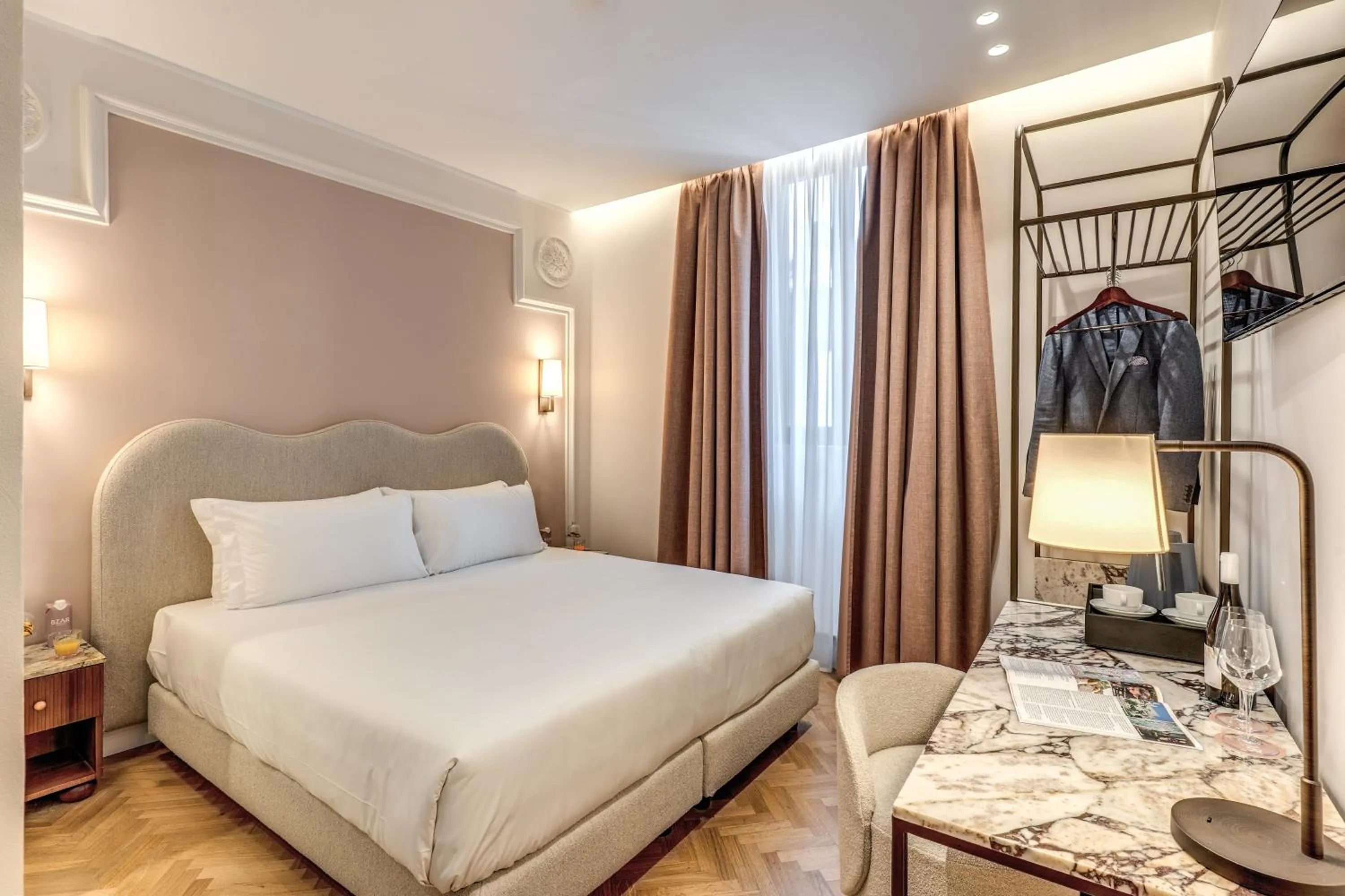 Bed in Hotel Fori Imperiali