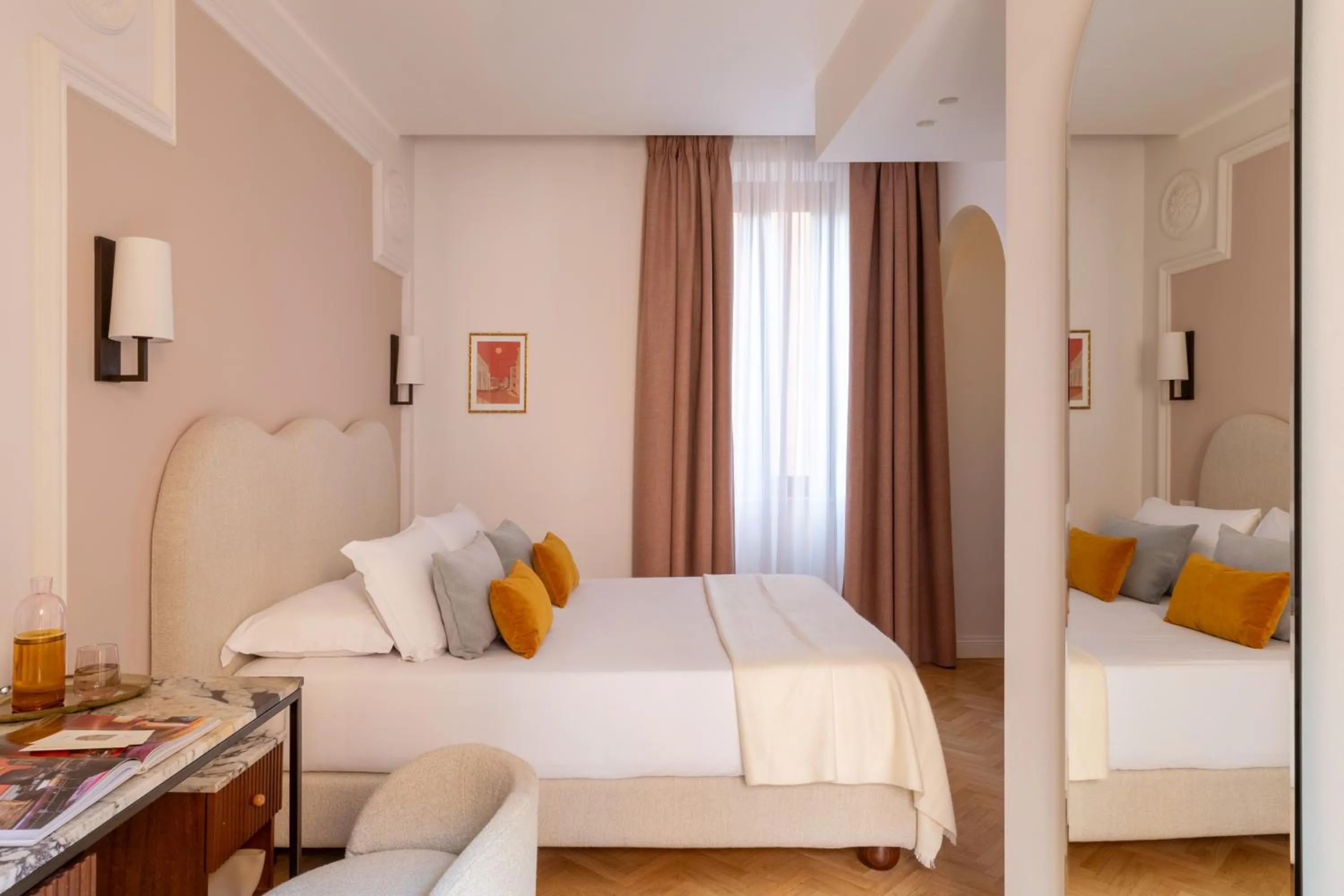 Bed in Hotel Fori Imperiali