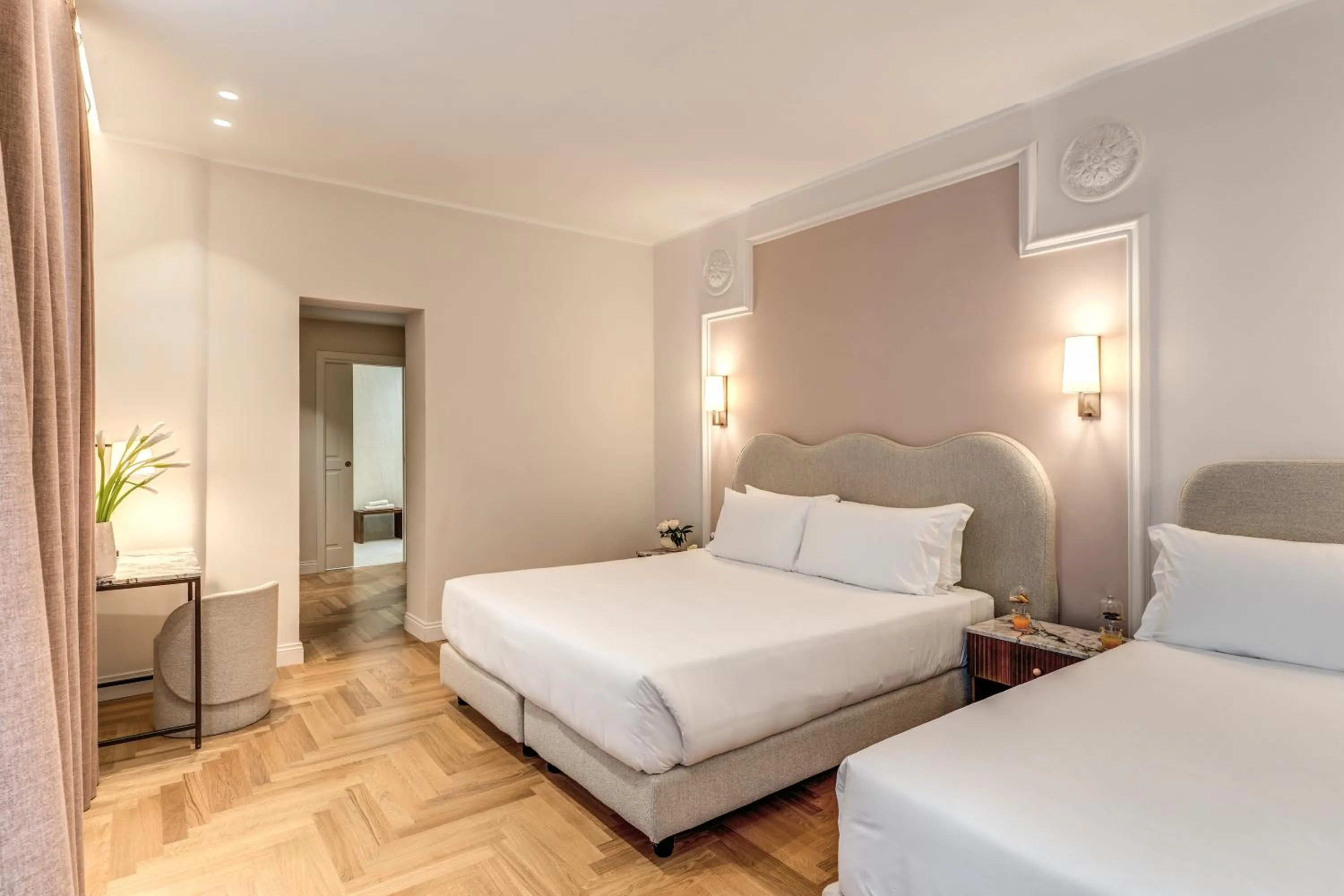 Bed in Hotel Fori Imperiali