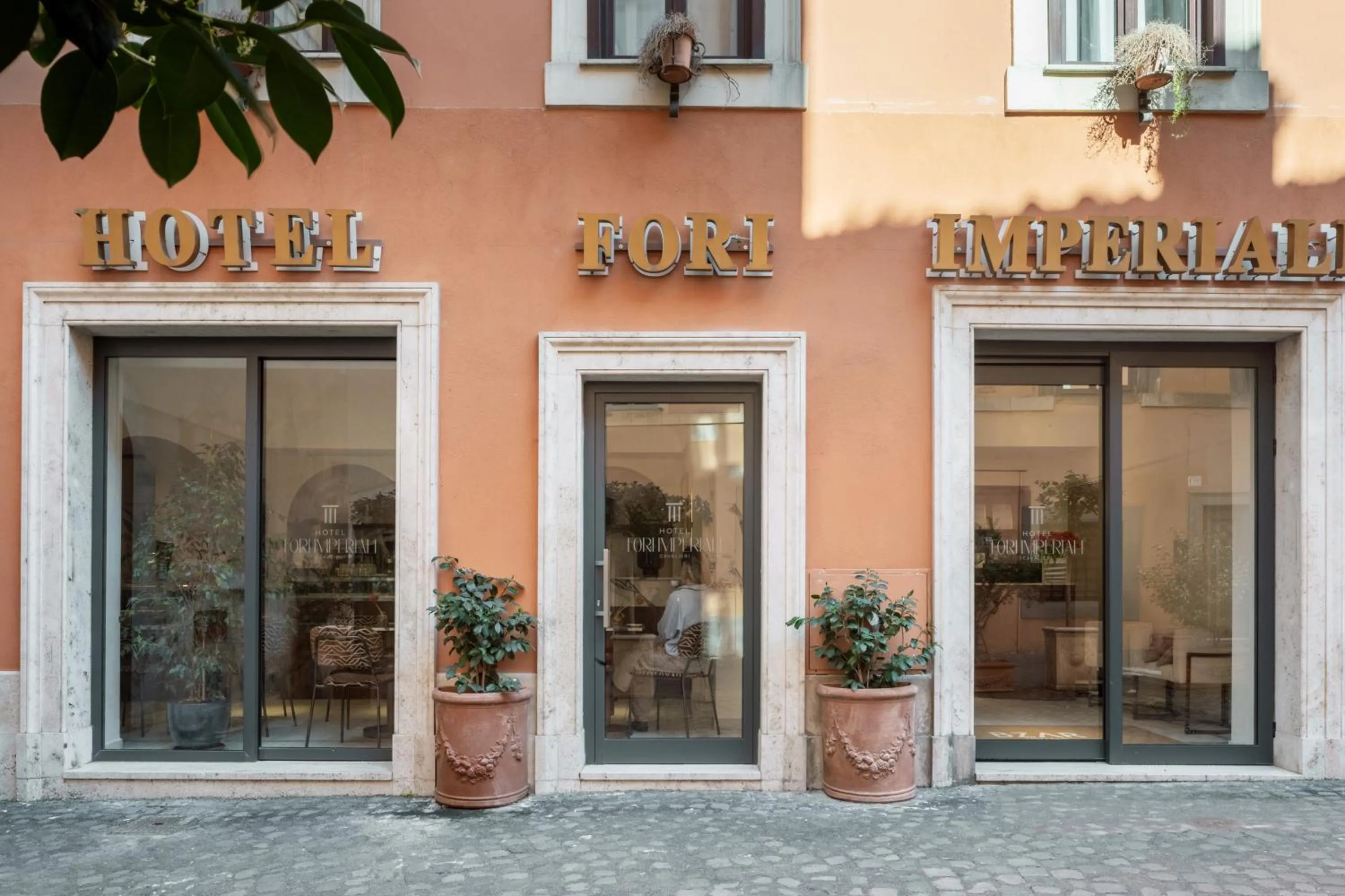 Facade/entrance in Hotel Fori Imperiali