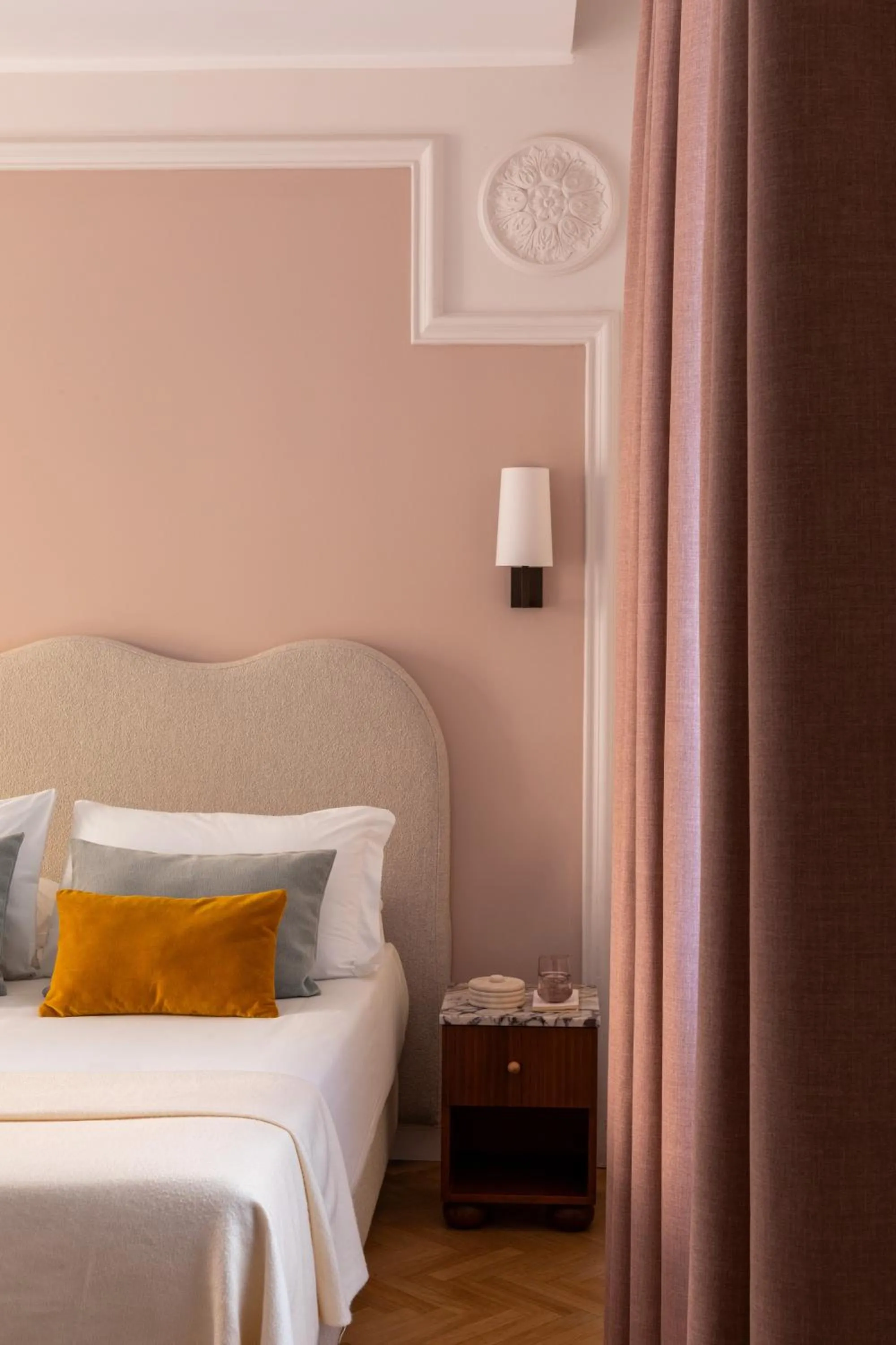 Bedroom, Bed in Hotel Fori Imperiali