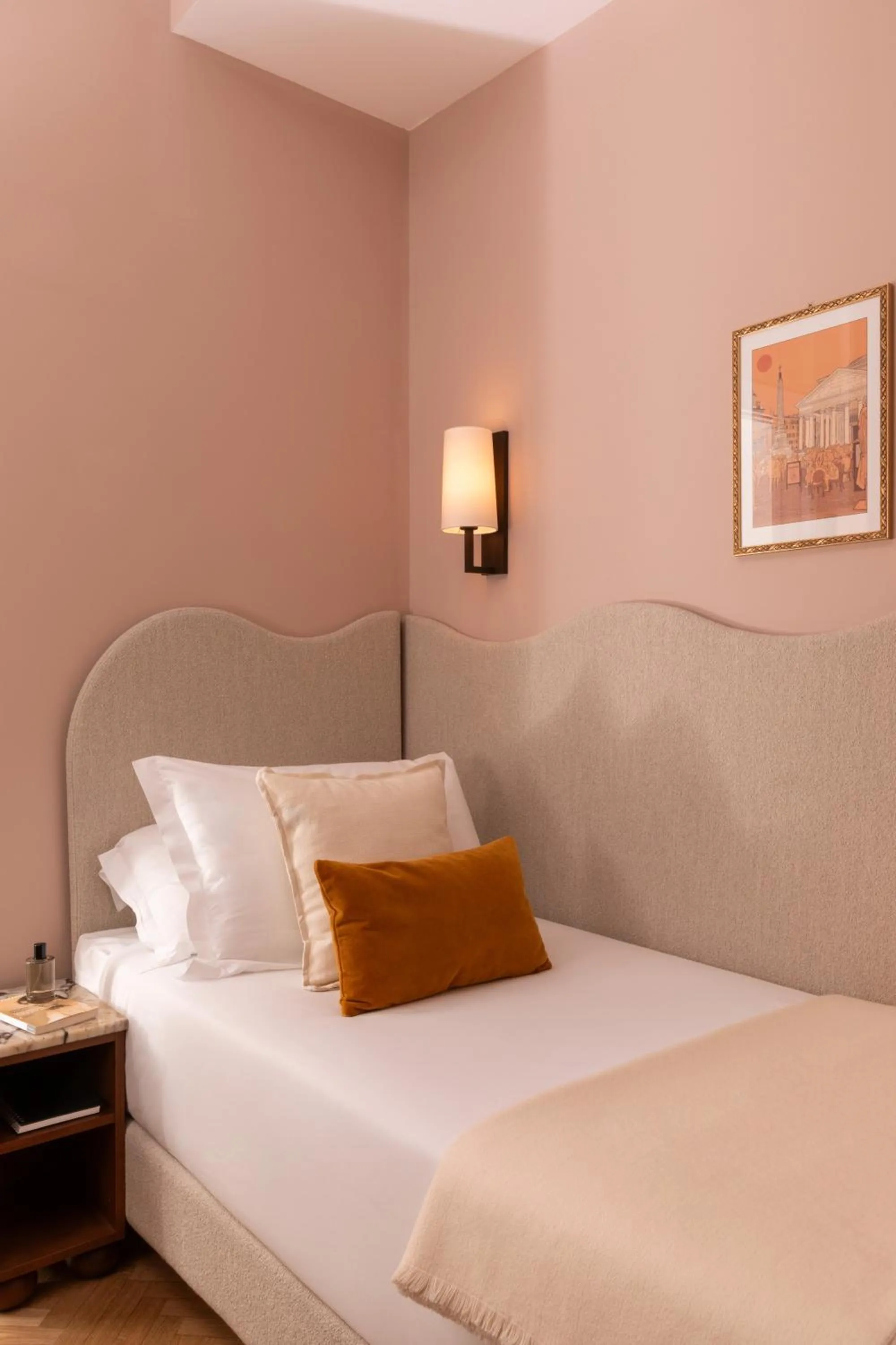 Bedroom, Bed in Hotel Fori Imperiali