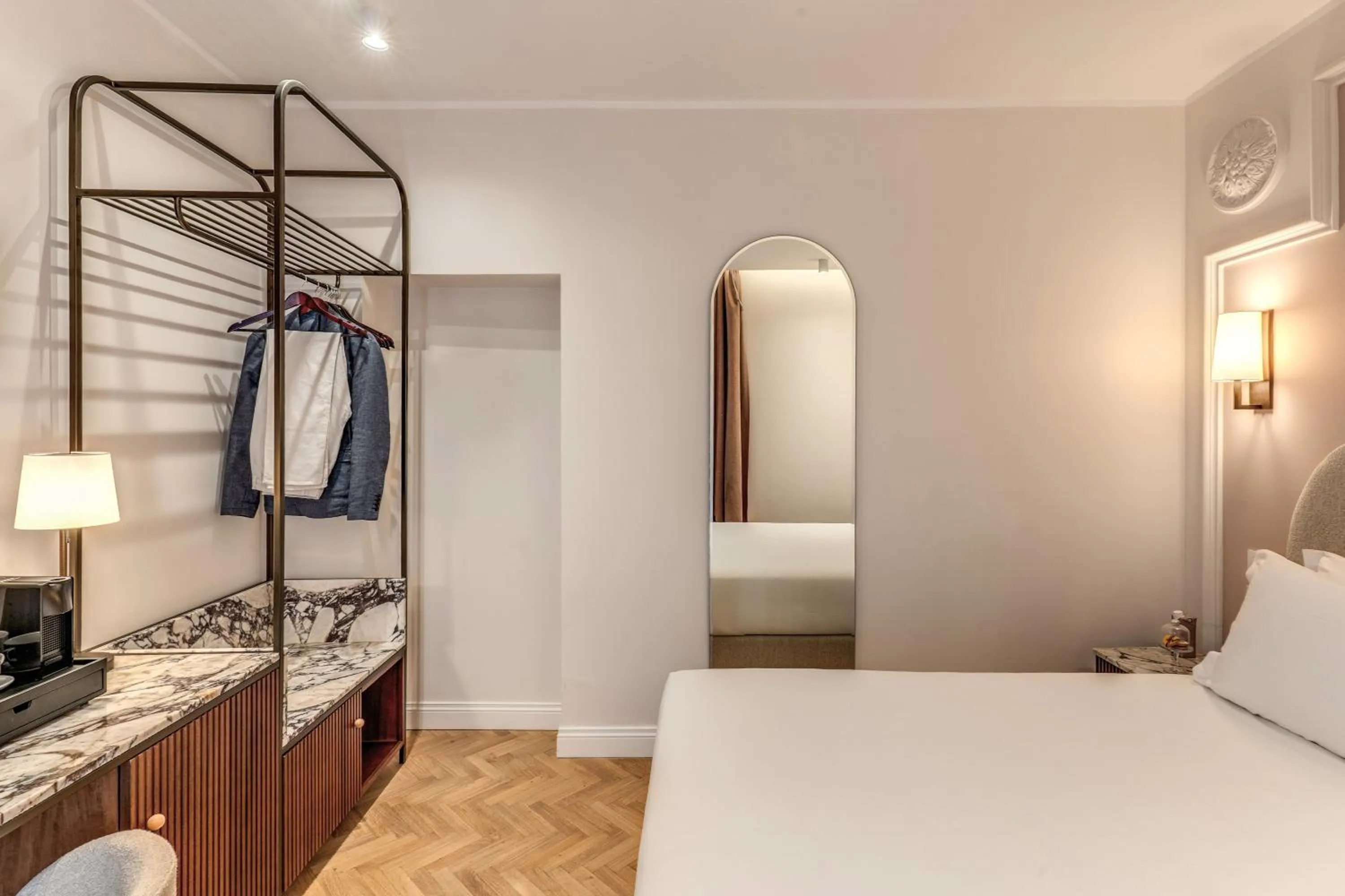 Bed in Hotel Fori Imperiali