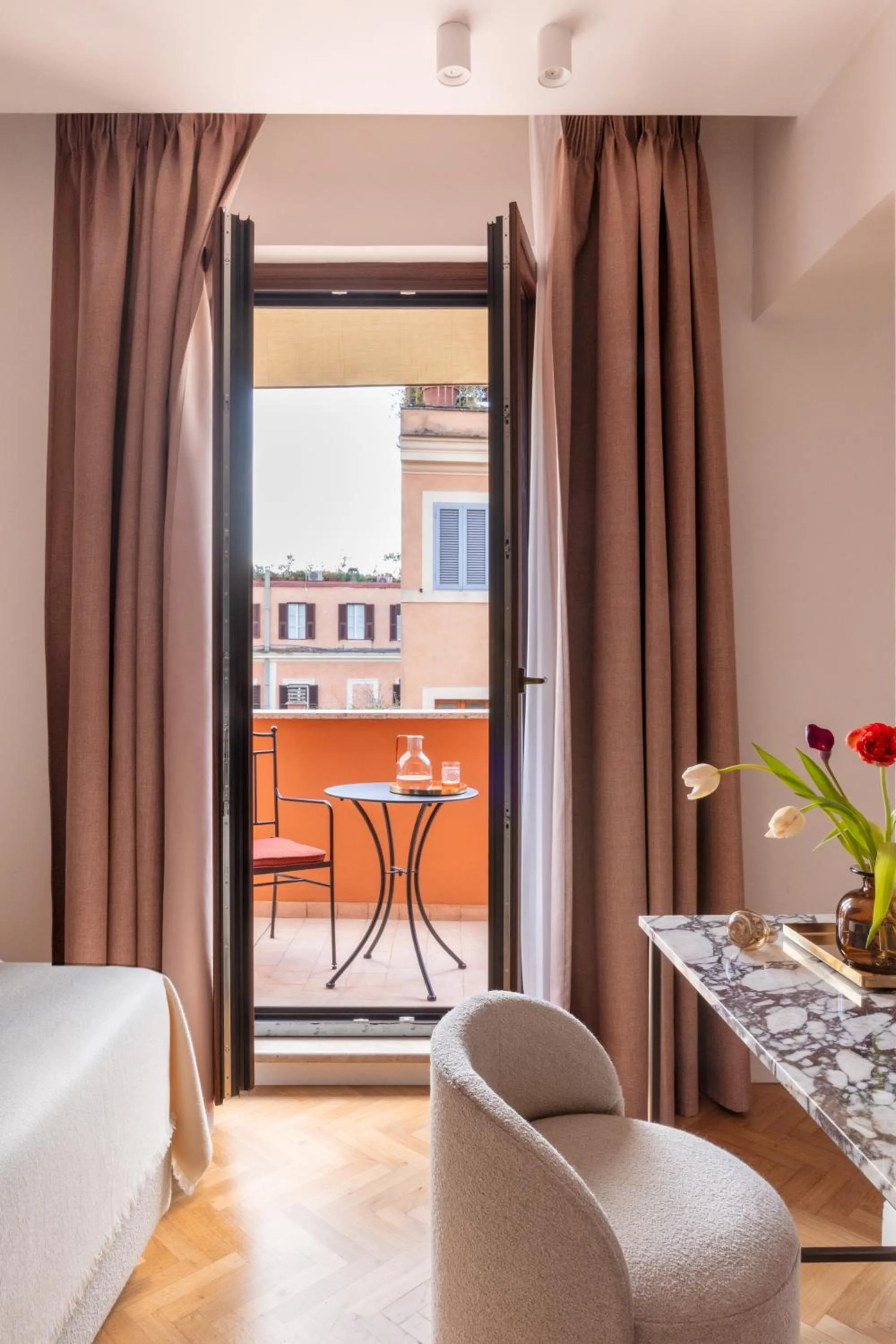 Bed in Hotel Fori Imperiali