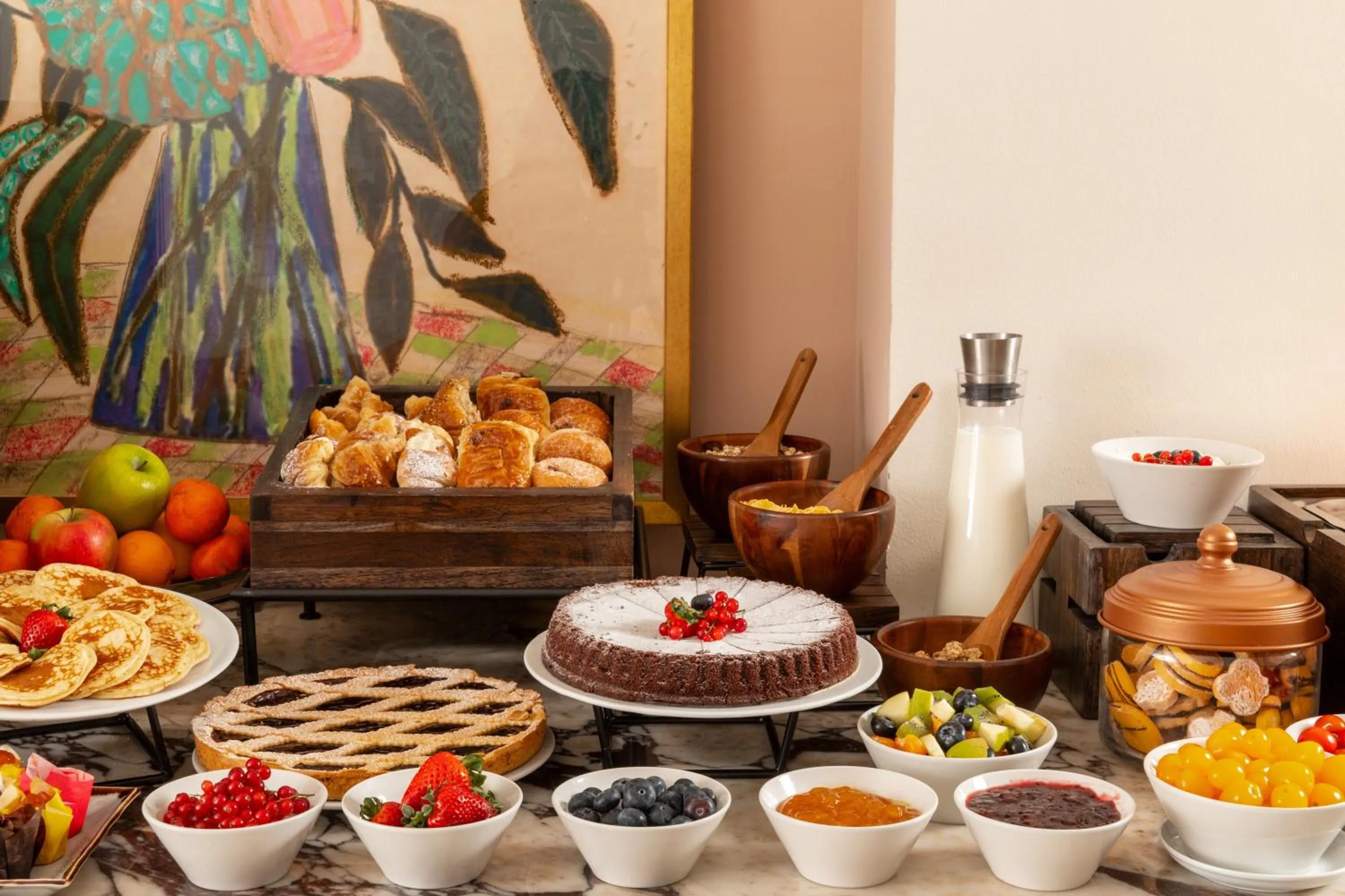 Breakfast in Hotel Fori Imperiali