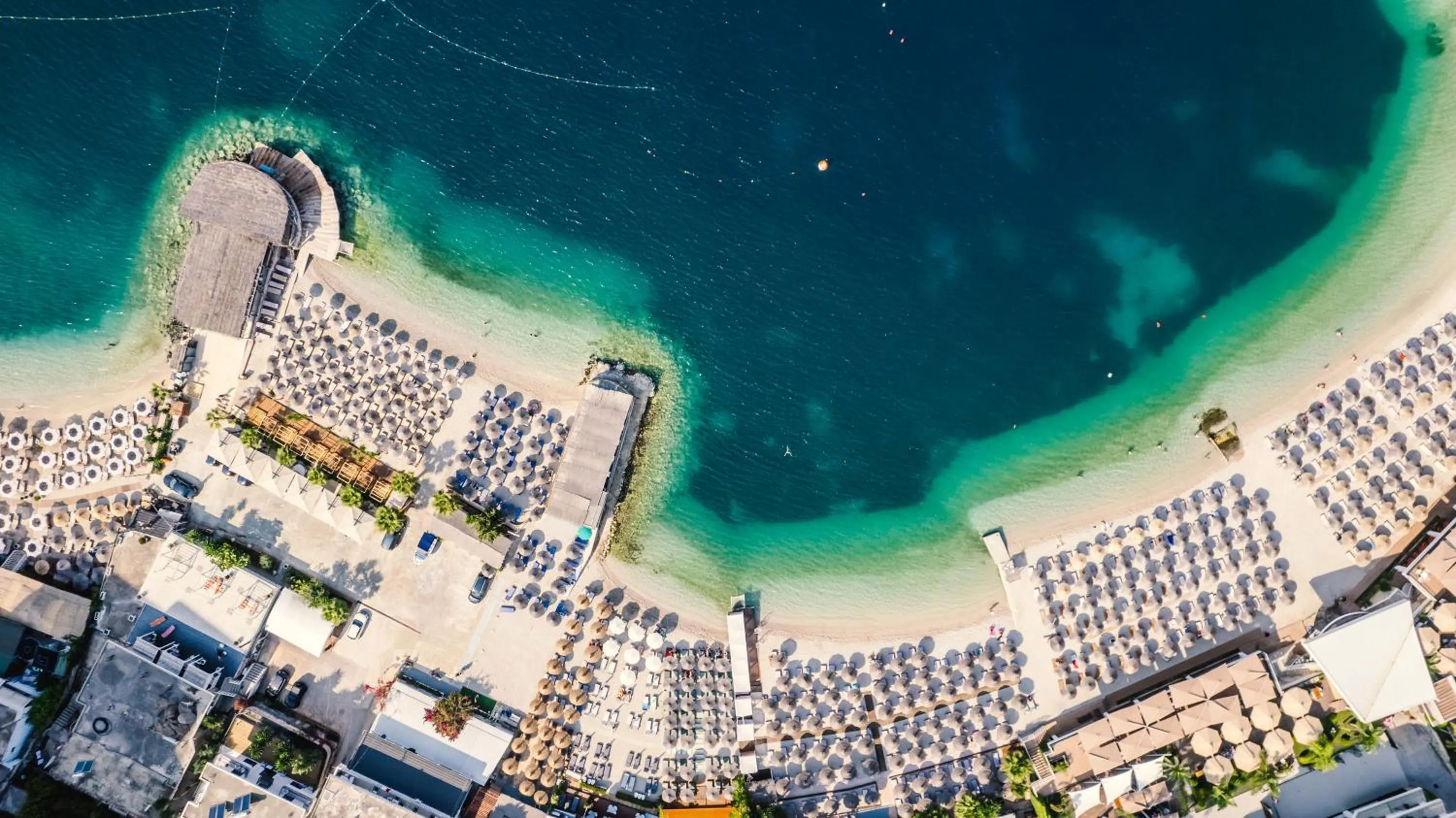 Beach in Vila e Bardhe Butique Hotel