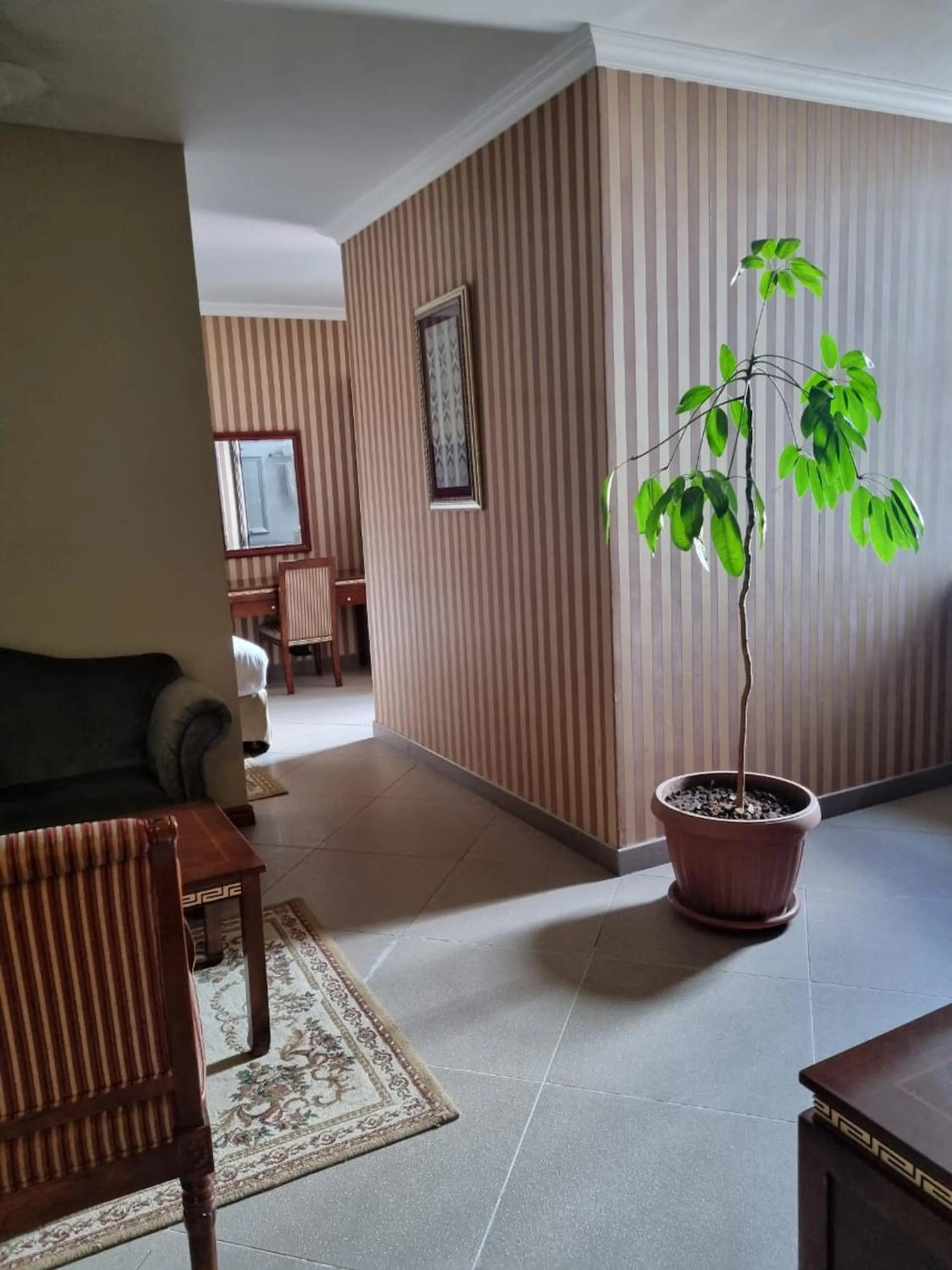 Seating area in The Residence Hotel