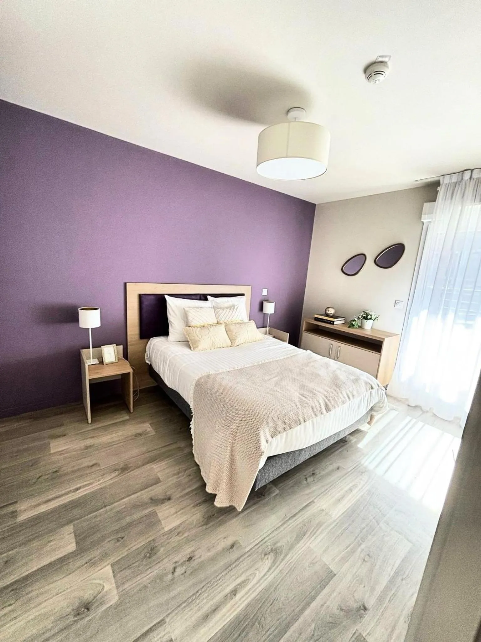 Bedroom, Bed in Zenao Appart'hôtels Cenon