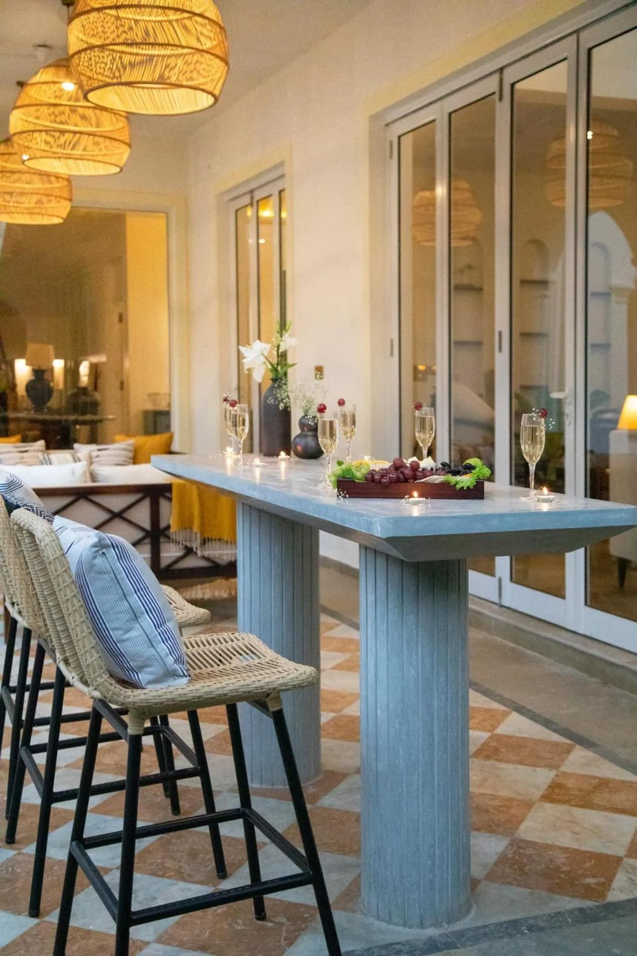 Seating area in LohonoStays Colina Villa F