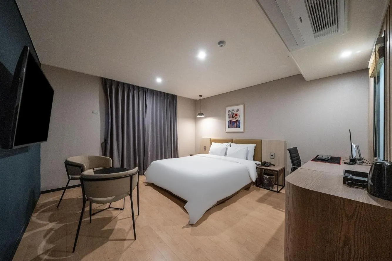 Bed in Hound Hotel Songtan