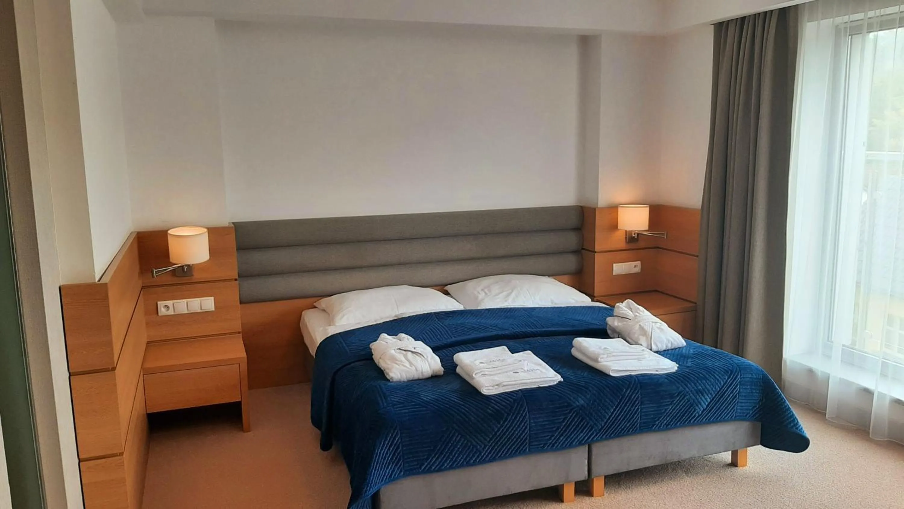 Bed in Hotel SKAL Medi SPA & Resort