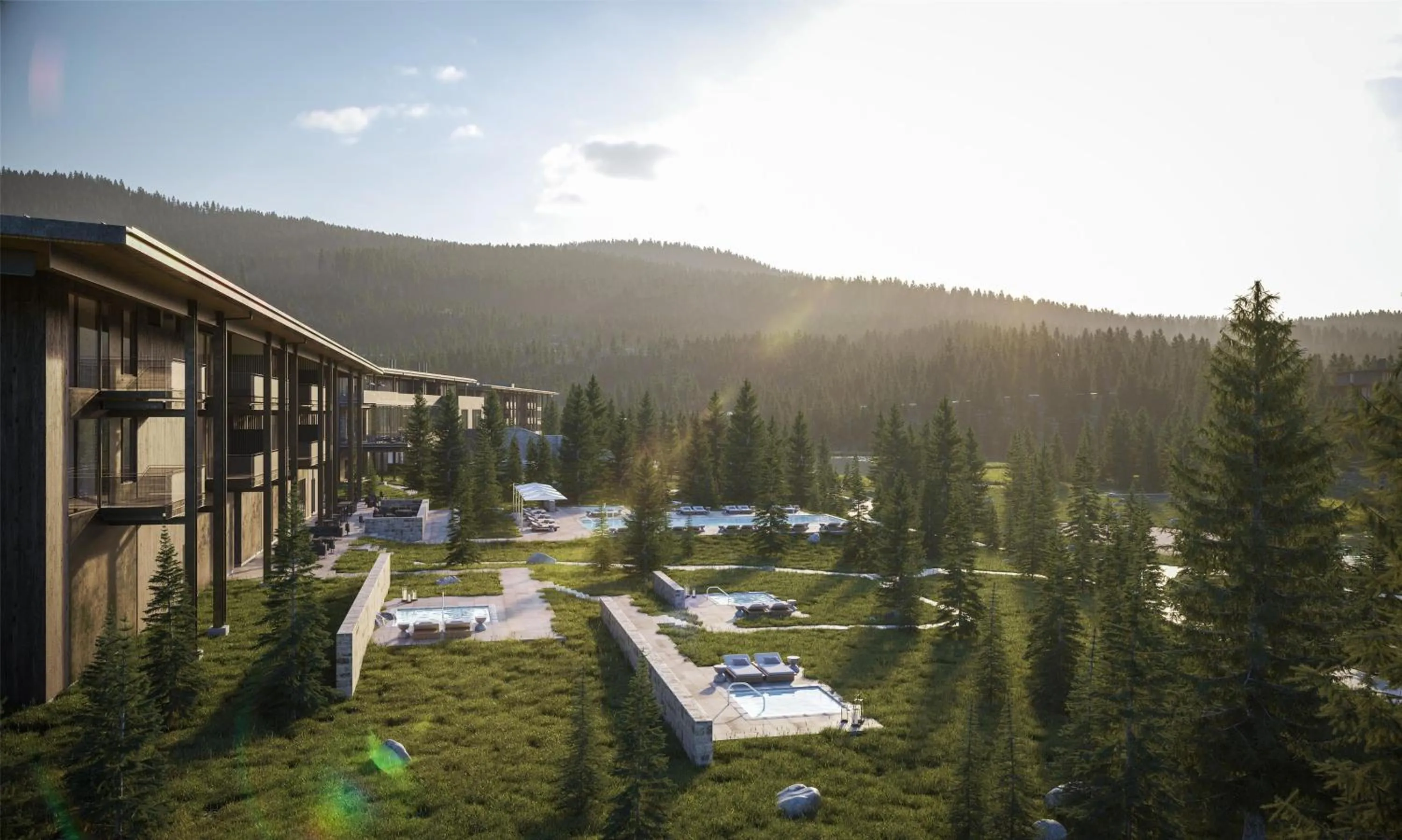 Property building in One&Only Moonlight Basin