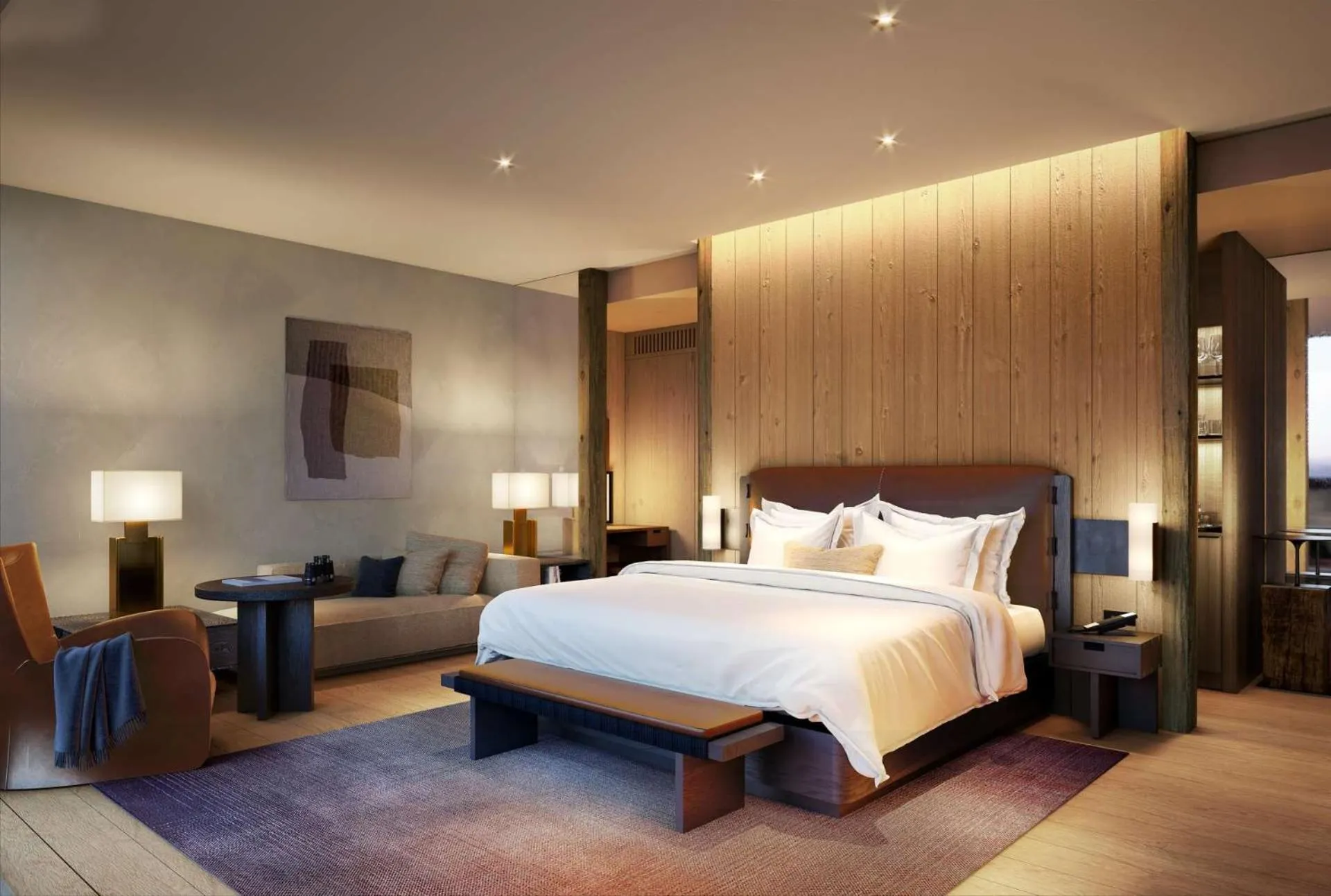 Bedroom, Bed in One&Only Moonlight Basin