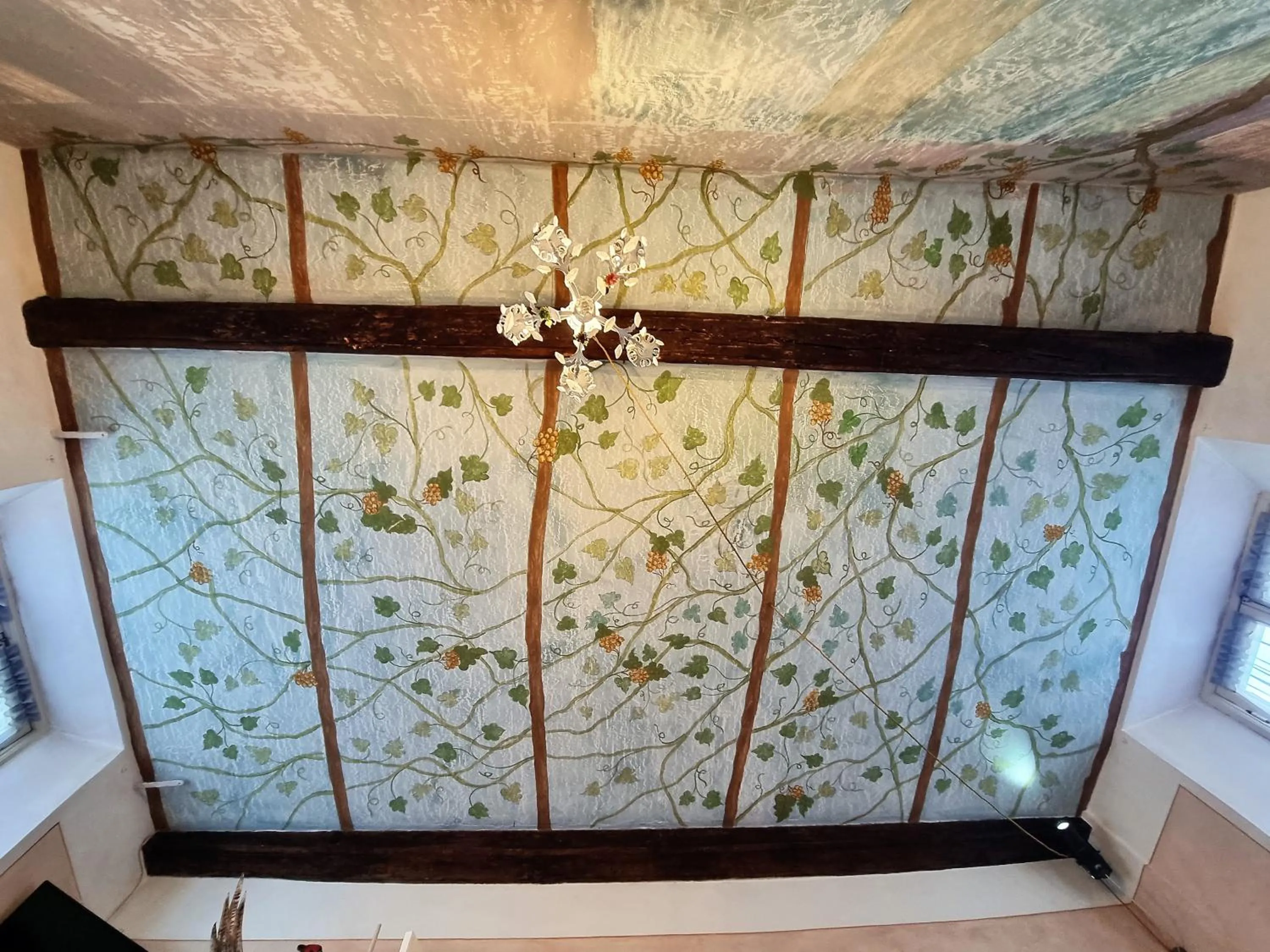 Decorative detail in La Corte B&B