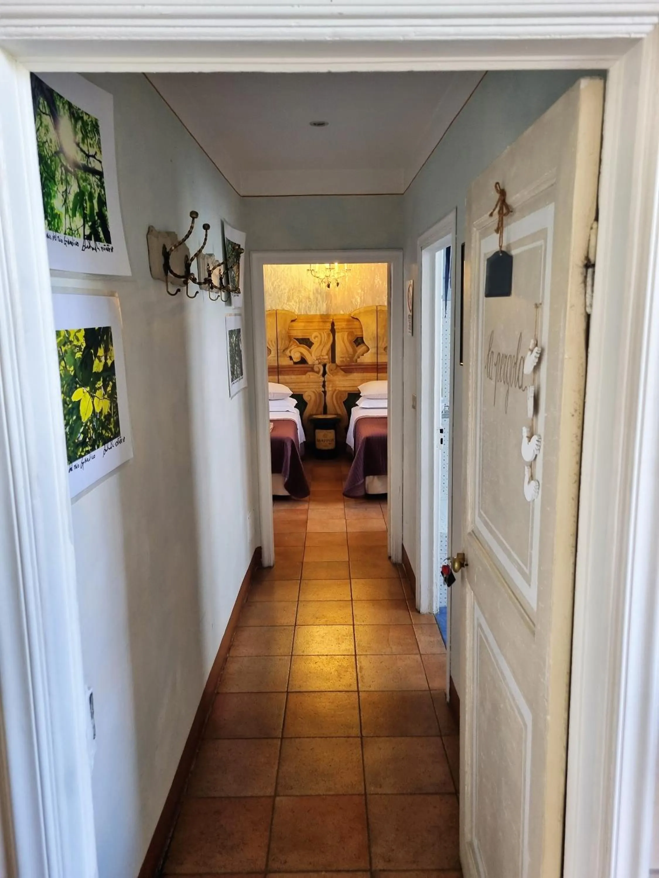 Facade/entrance in La Corte B&B