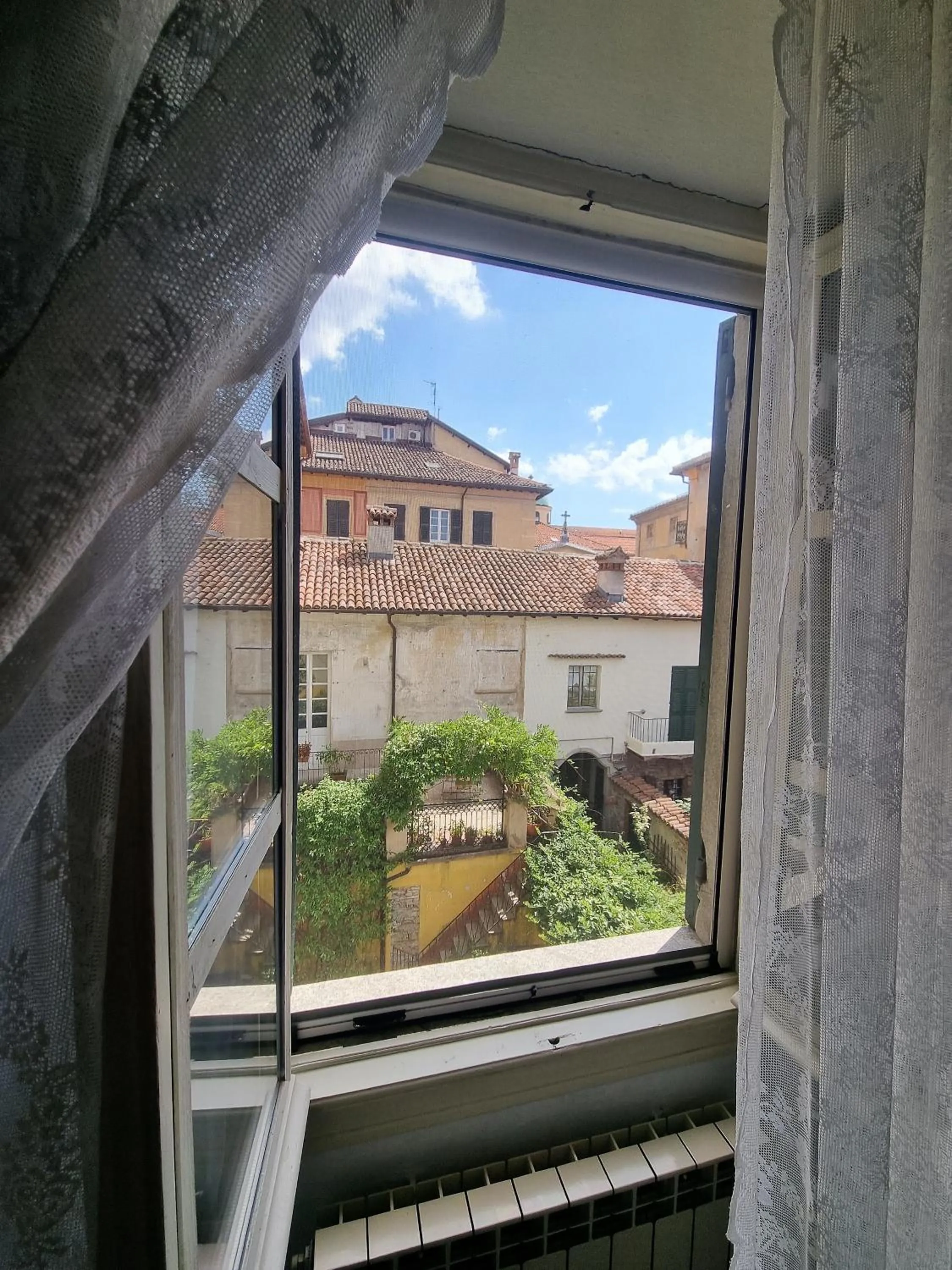 Garden view in La Corte B&B