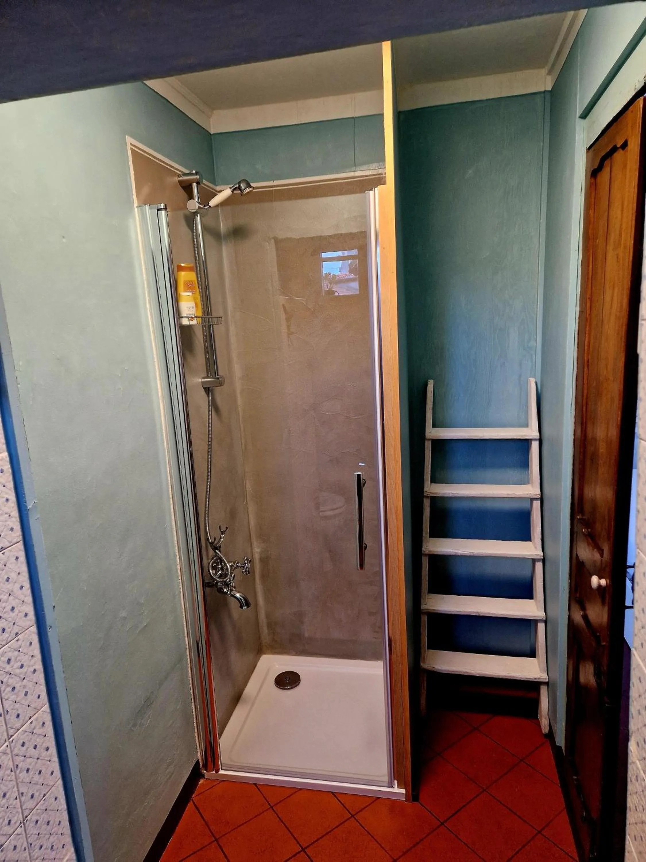 Shower in La Corte B&B